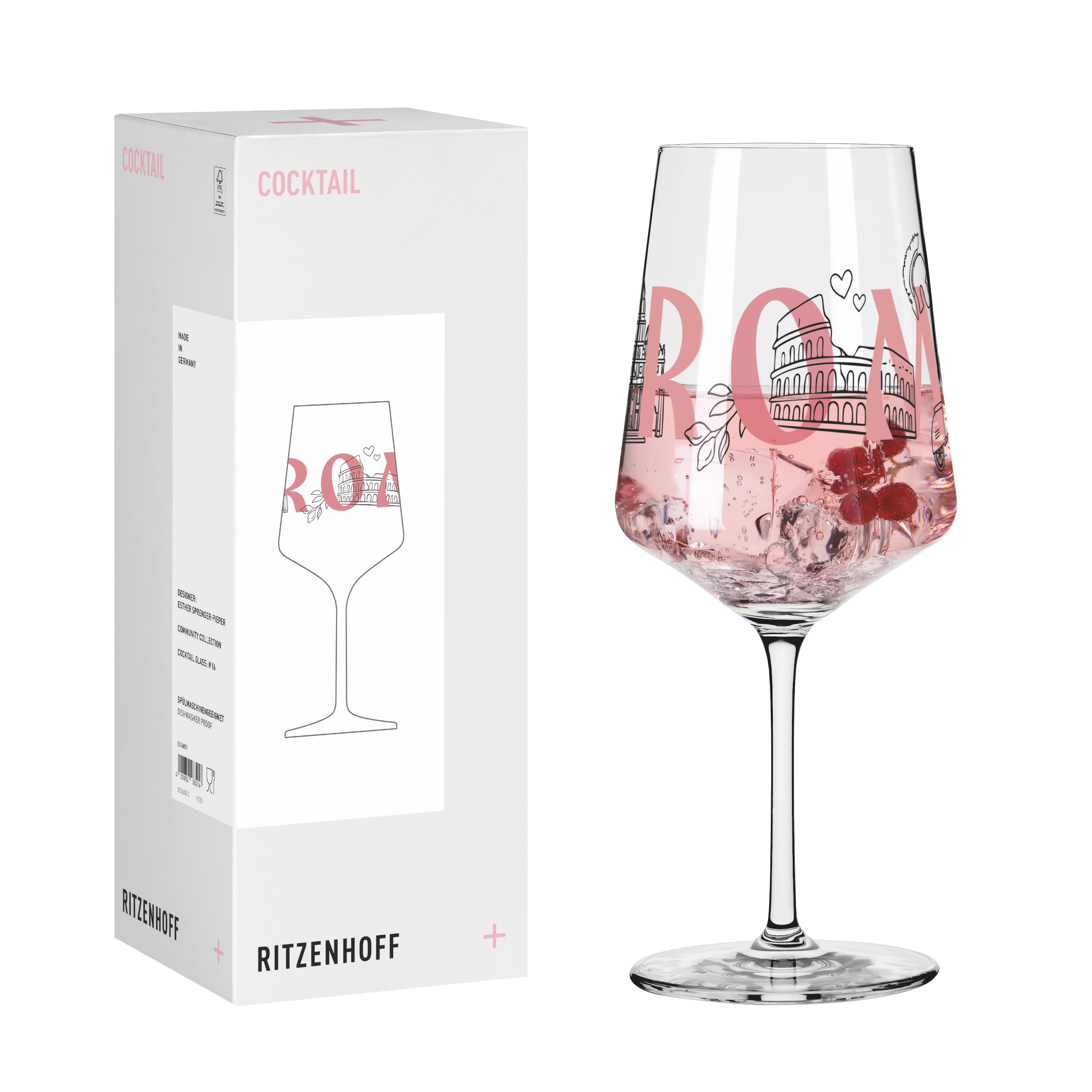 ENTDECKER COCKTAILGLAS #16 VON ESTHER SPRENGER-PIEPER