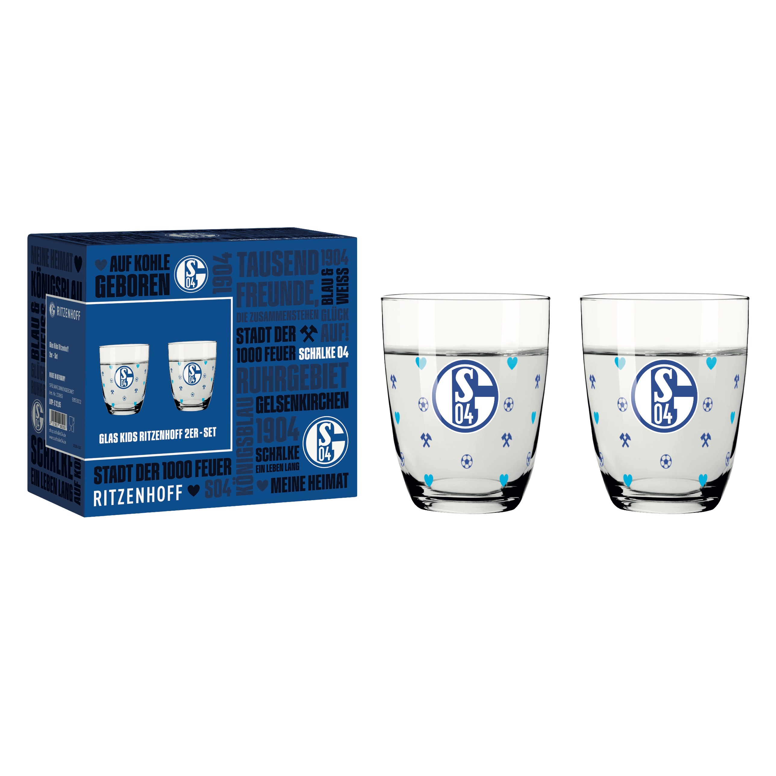 SCHALKE WASSERGLAS-SET #2 VON THERESA KUHLMANN