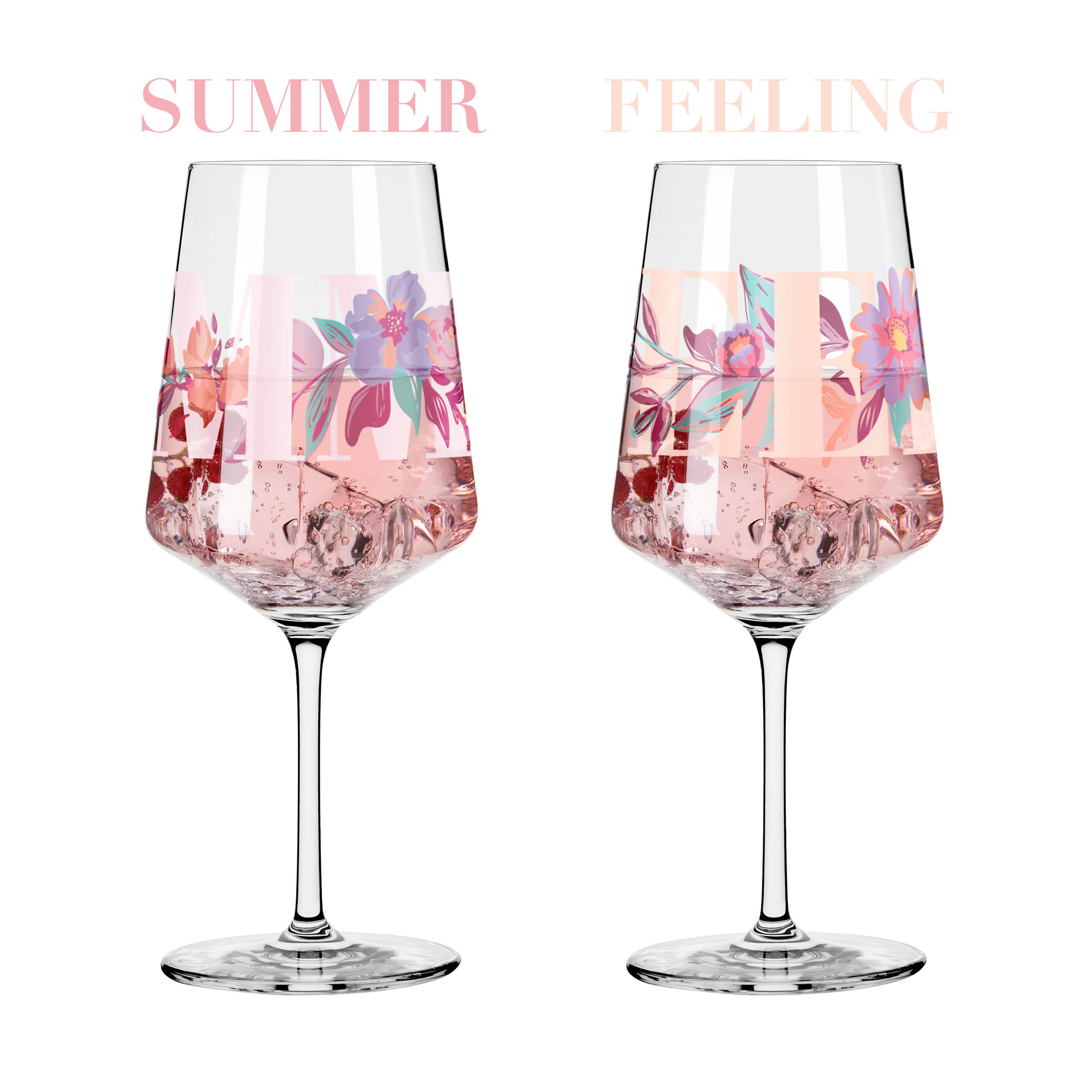 SOMMERSONETT COCKTAILGLAS-SET F26 VON CAROLIN OLIVEIRA