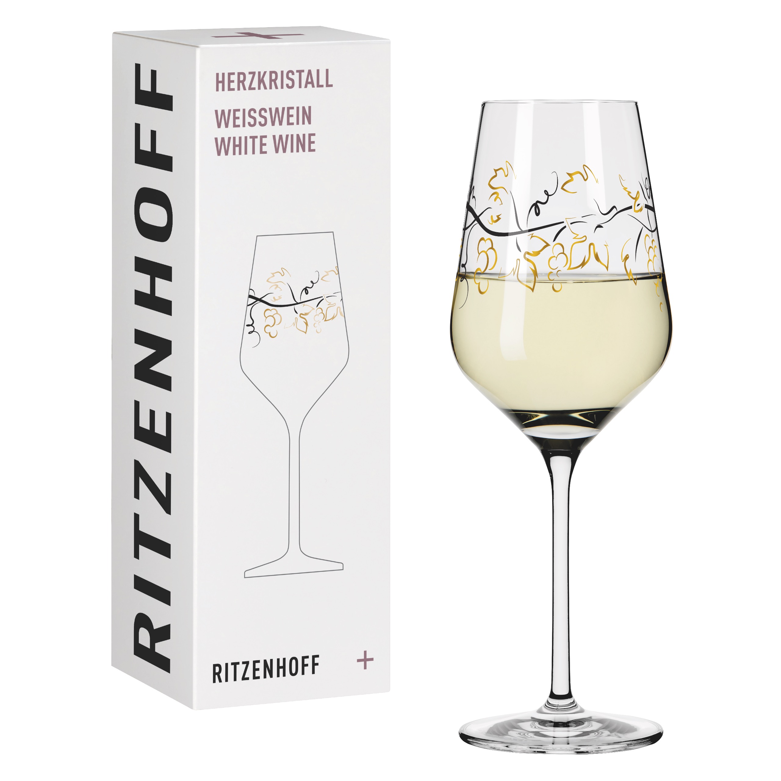 Ritzenhoff Lichtweiss Julie Weißweinglas-Set Nadine Niggemeier 6111006