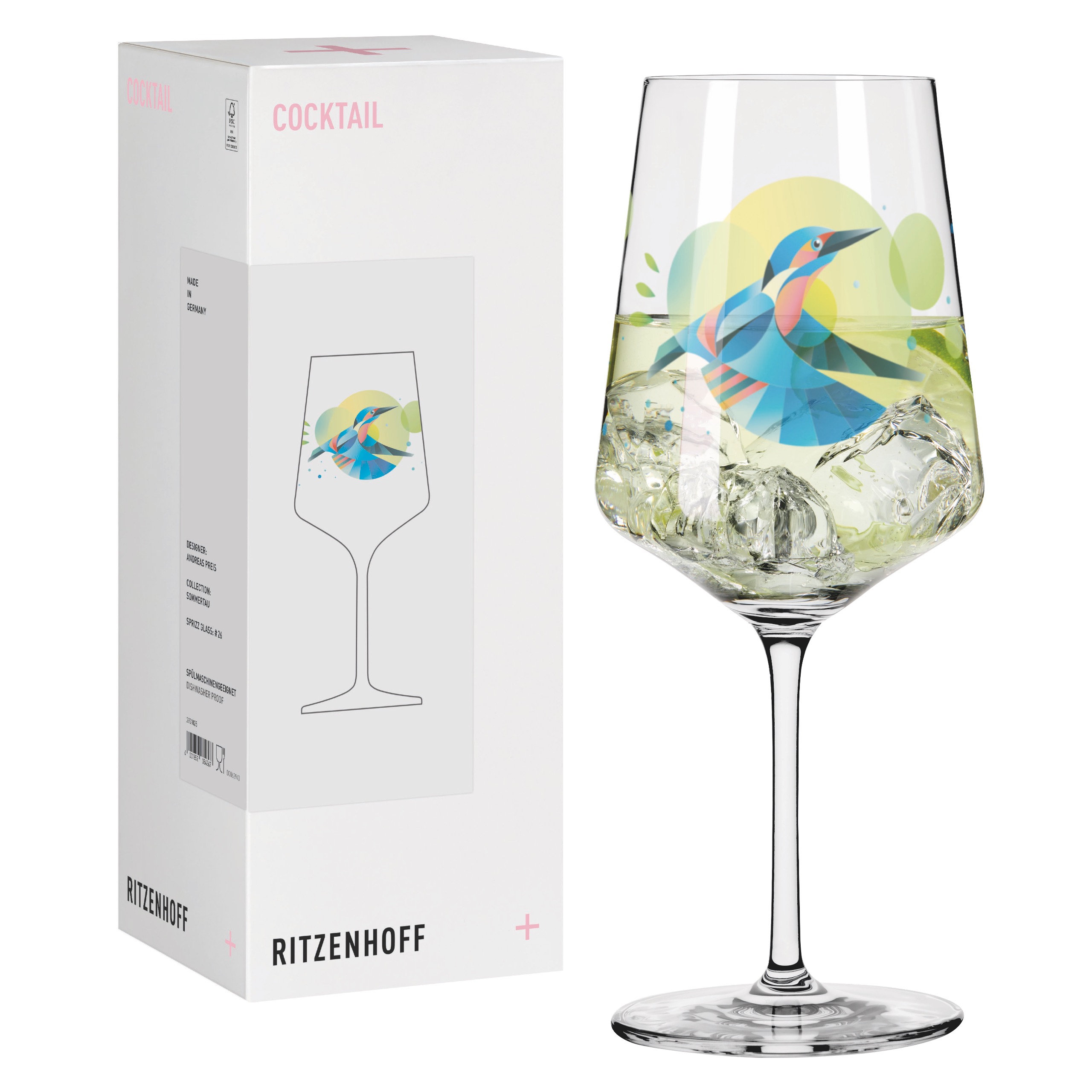 SOMMERTAU COCKTAILGLAS #26 VON ANDREAS PREIS