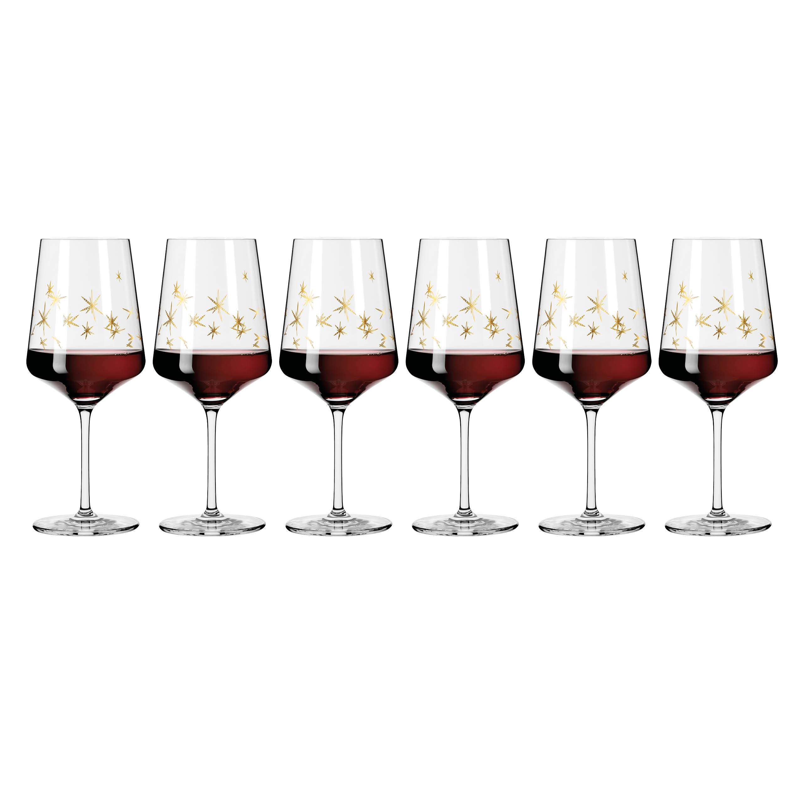 CELEBRATION Set de 6 verres à vin rouge de R. BOHNENBERG