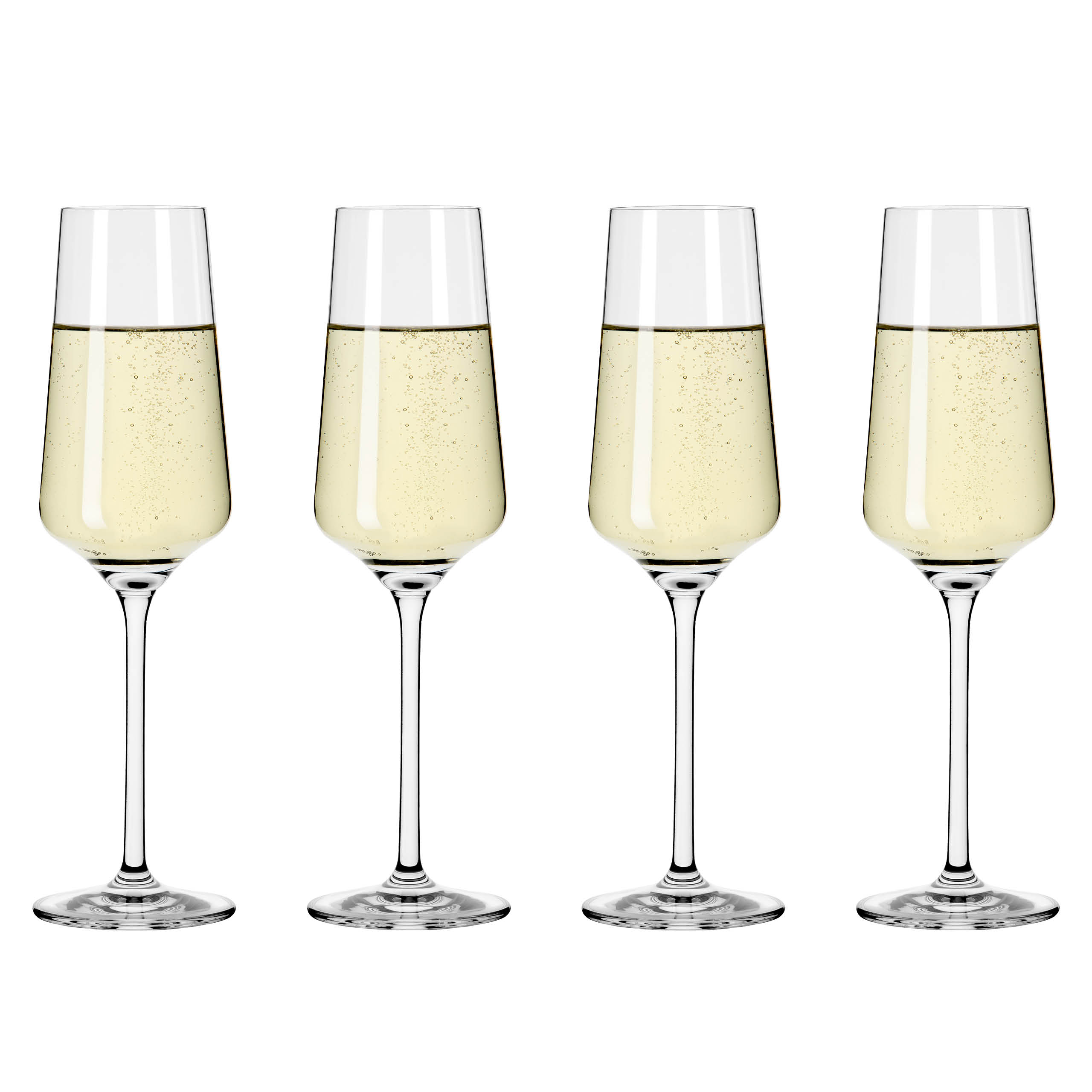 LICHTWEISS 4ER-SET CHAMPUSGLAS VON NADINE NIGGEMEIER