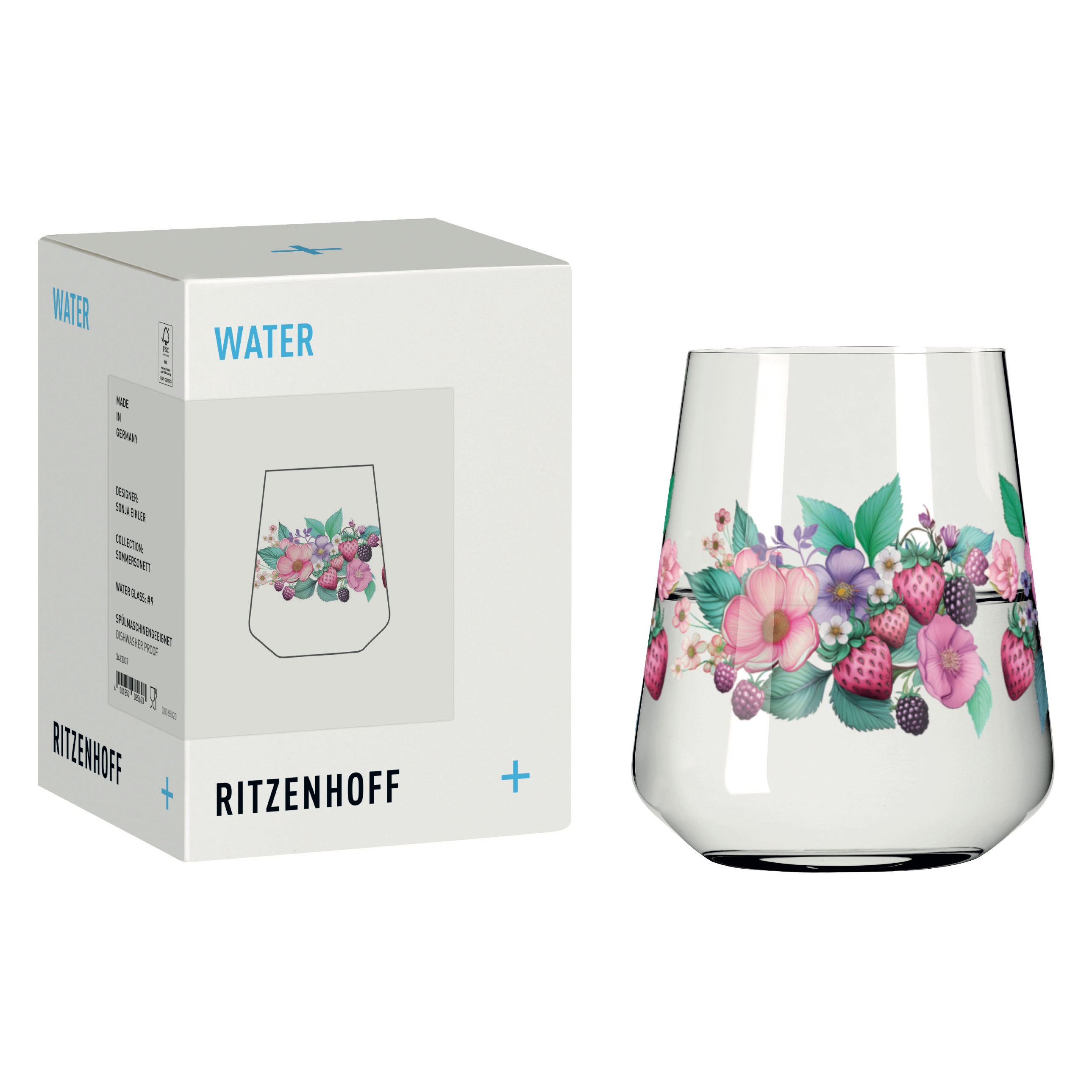SOMMERSONETT WASSERGLAS #9 VON SONJA EIKLER