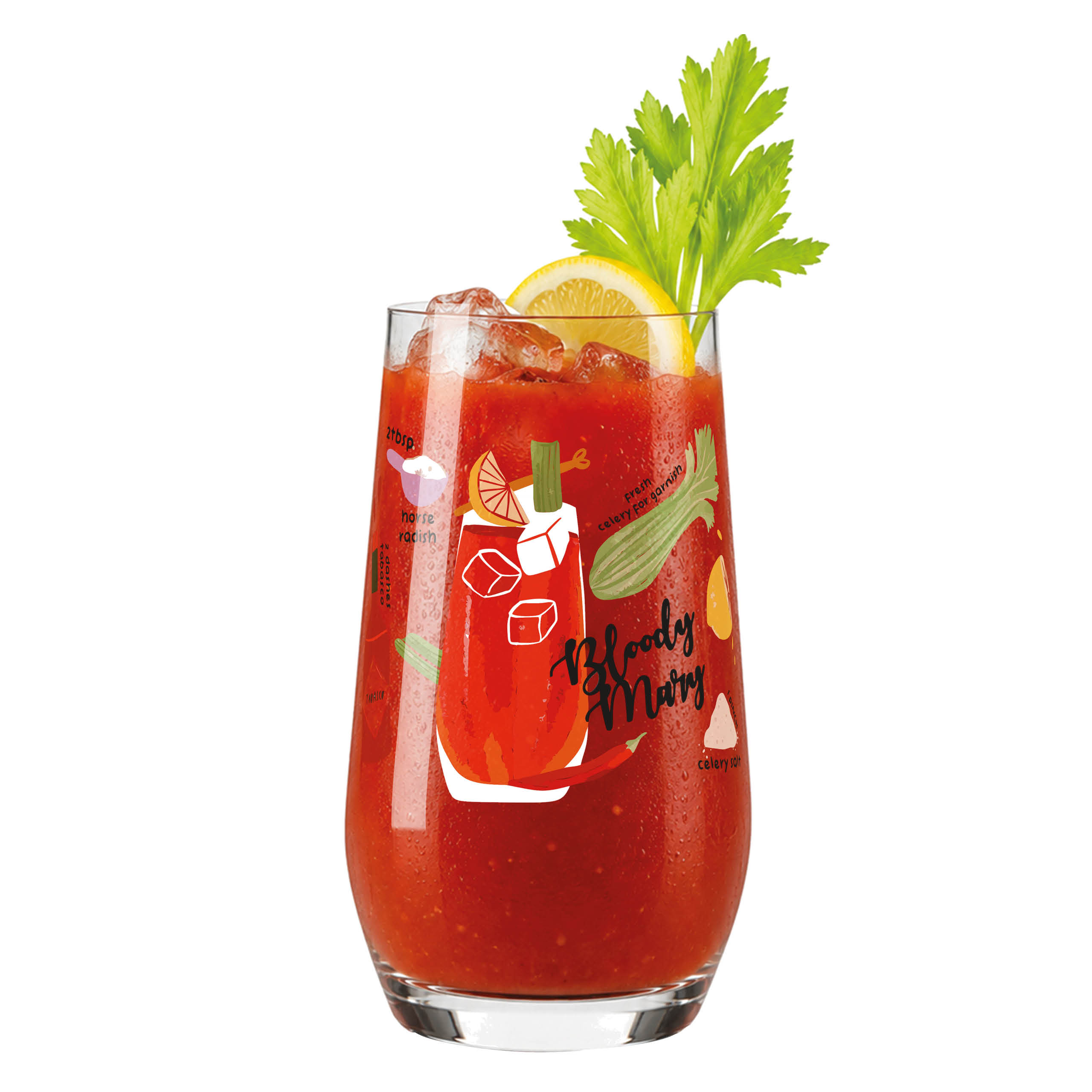 GRILL & COOK WASSERGLAS #5 VON R. TOBING