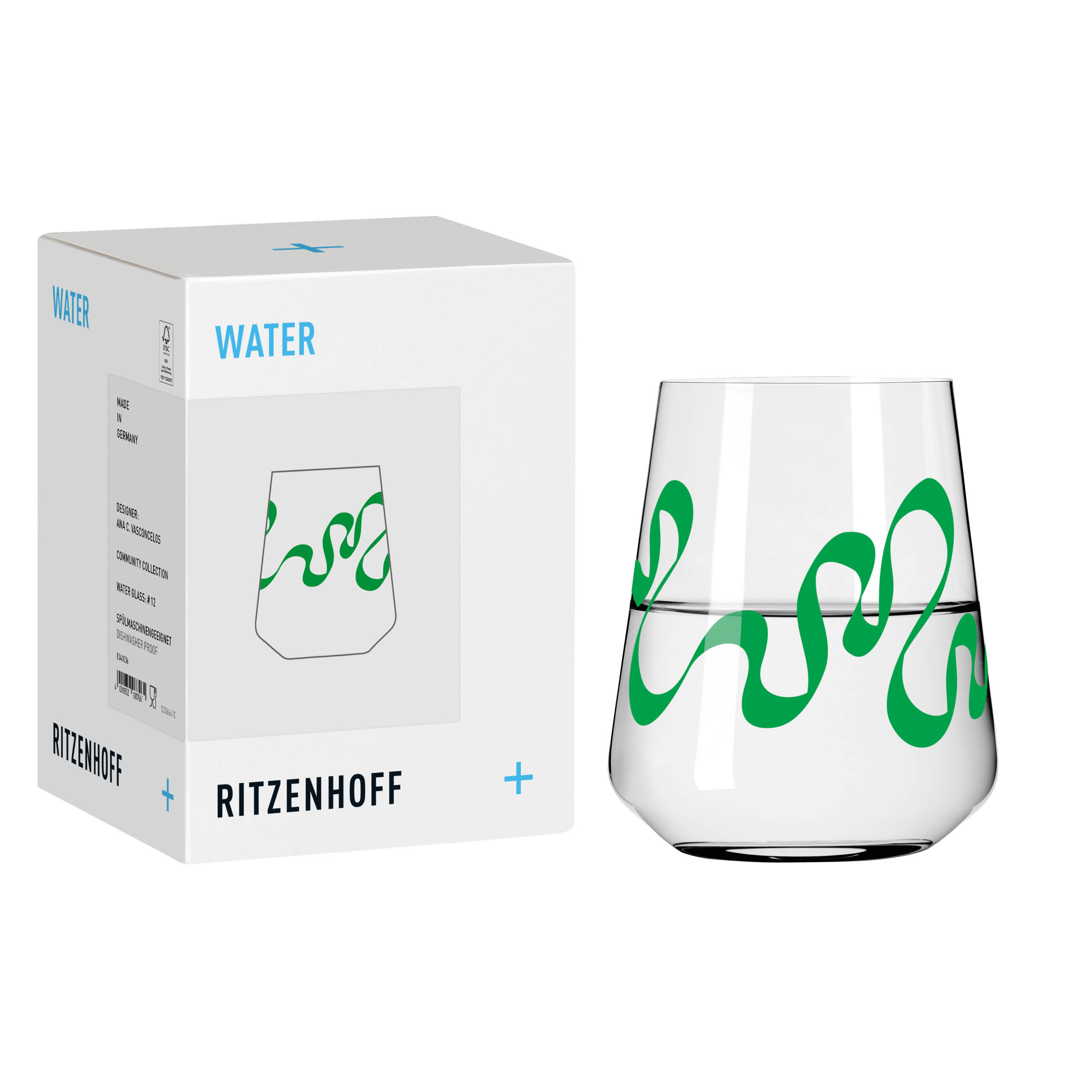 VIBES WASSERGLAS #12 VON RITZENHOFF DESIGN TEAM