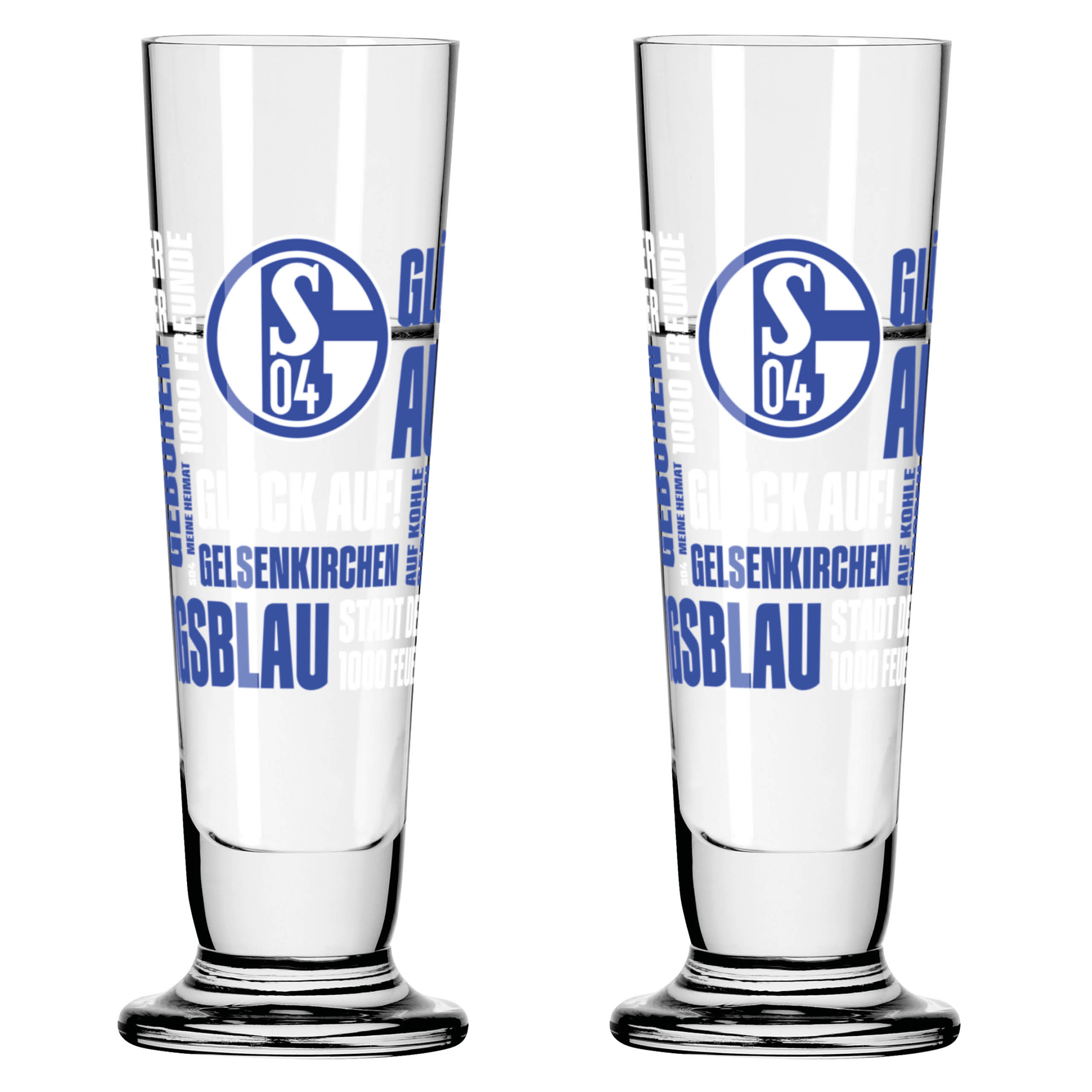 SCHALKE SCHNAPSGLAS-SET 1# VON THERESA KUHLMANN