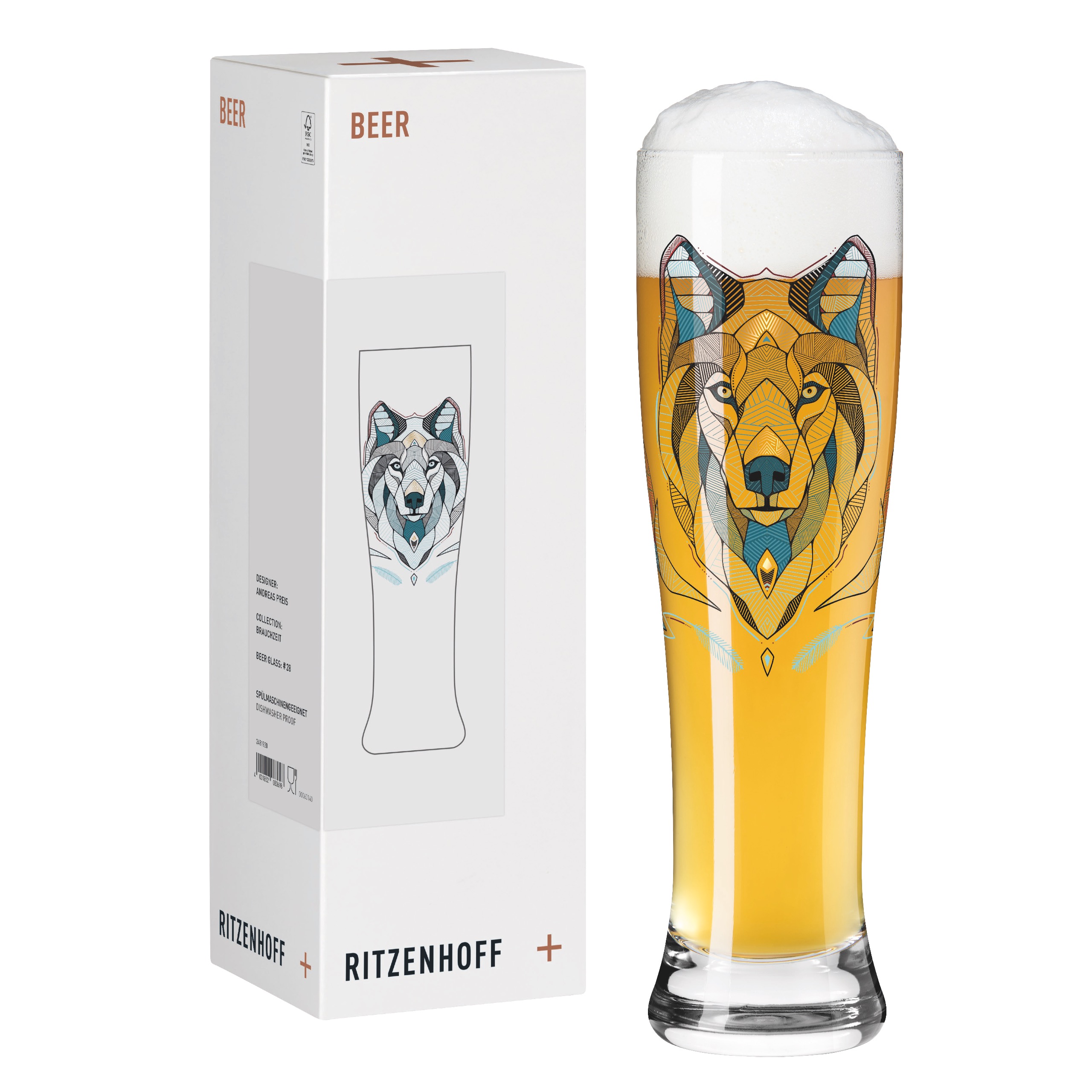 BRAUCHZEIT WEIZENBIERGLAS #28 VON ANDREAS PREIS