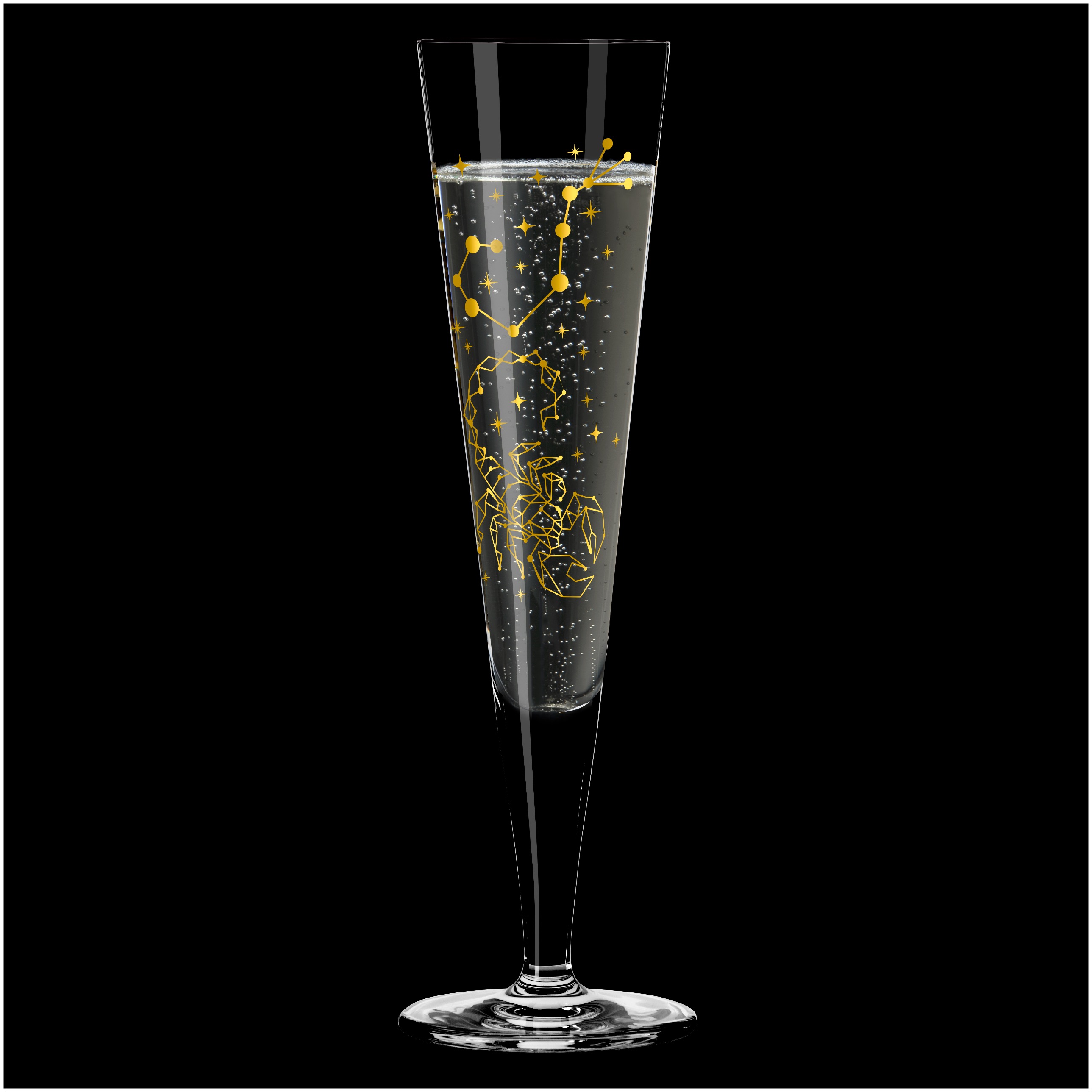 ASTRO CHAMPAGNERGLAS #10 SKORPION VON ZAHRIL MUBAZA
