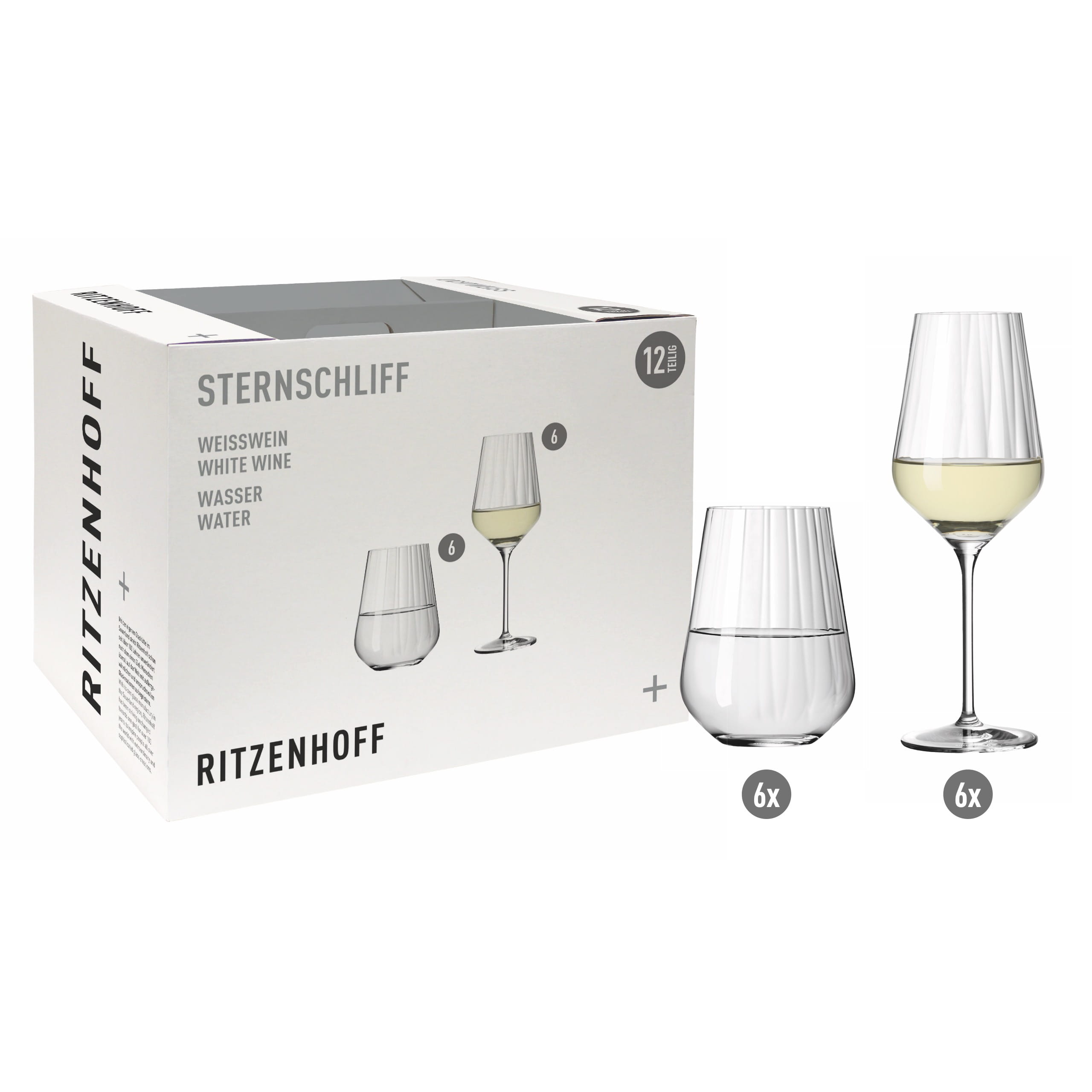 Weißwein- Und Wasserglas-Set #1 von Ritzenhoff Design Team