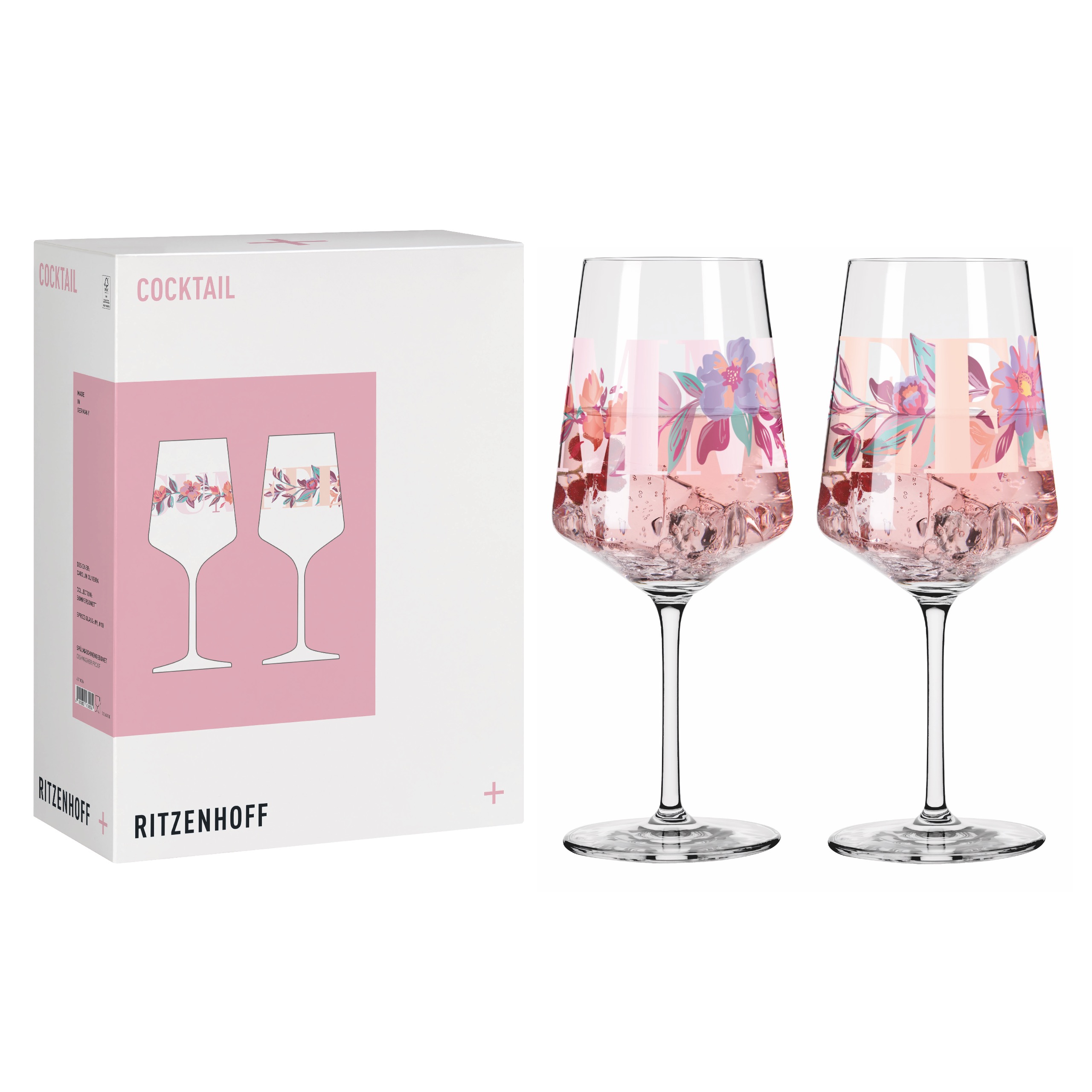 SOMMERSONETT COCKTAILGLAS F26 VON CAROLIN OLIVEIRA