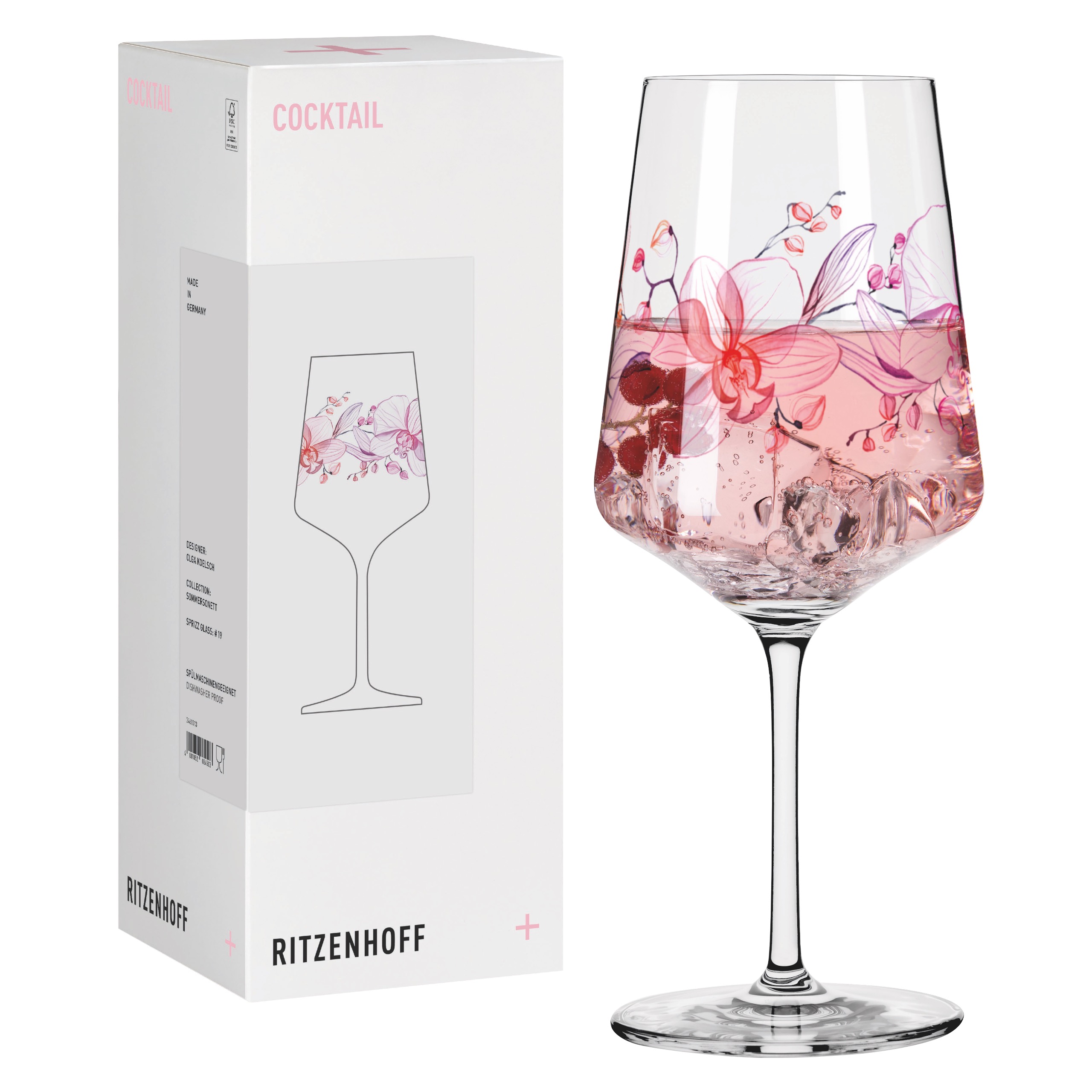 SOMMERSONETT COCKTAILGLAS #19 VON O. KOELSCH