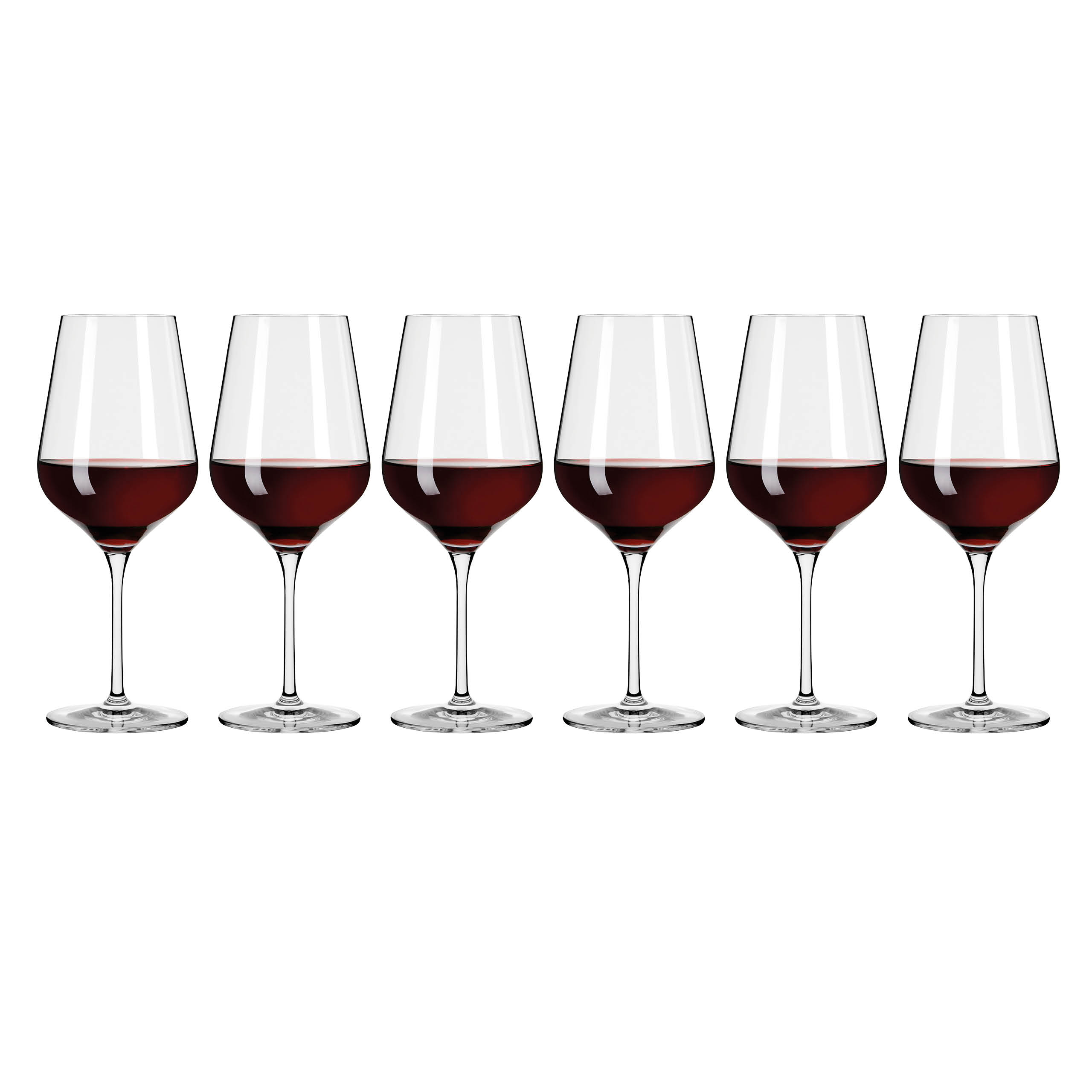 LICHTWEISS AURELIE SET DE 6 VERRES À VIN ROUGE F26 PAR RITZENHOFF DESIGN TEAM