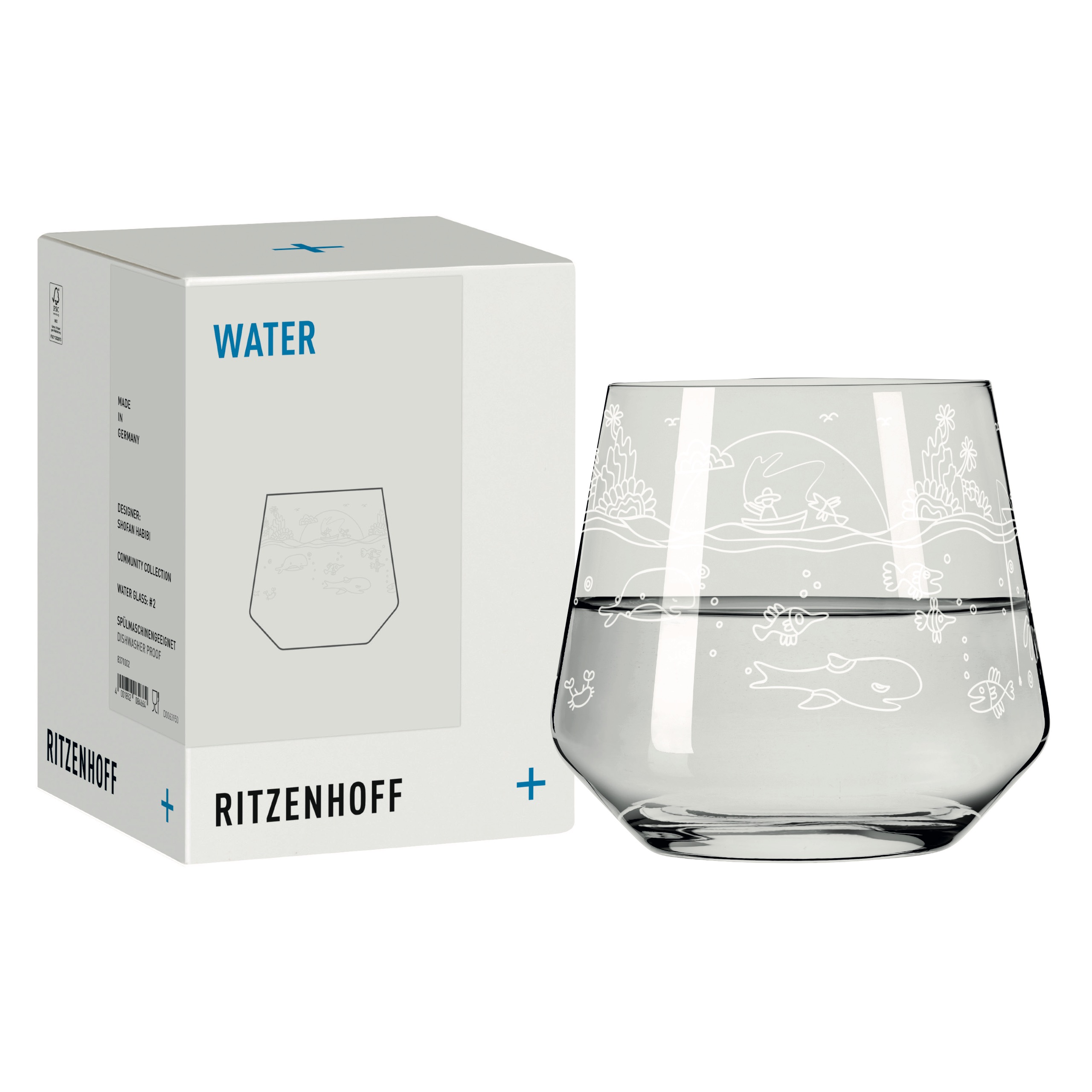 ANGELN WASSERGLAS #2 VON SHOFAN HABIBI