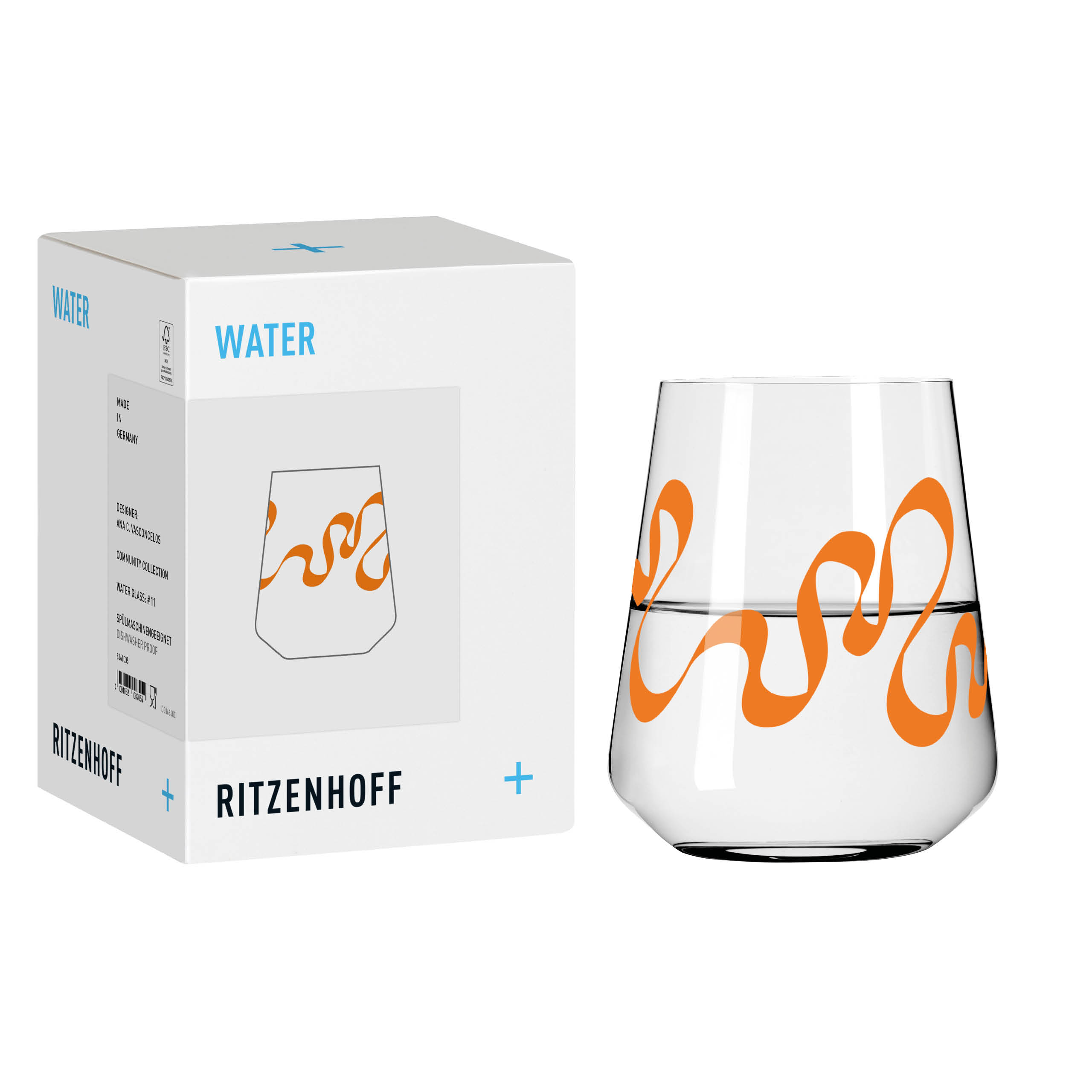 VIBES WASSERGLAS #11 VON RITZENHOFF DESIGN TEAM