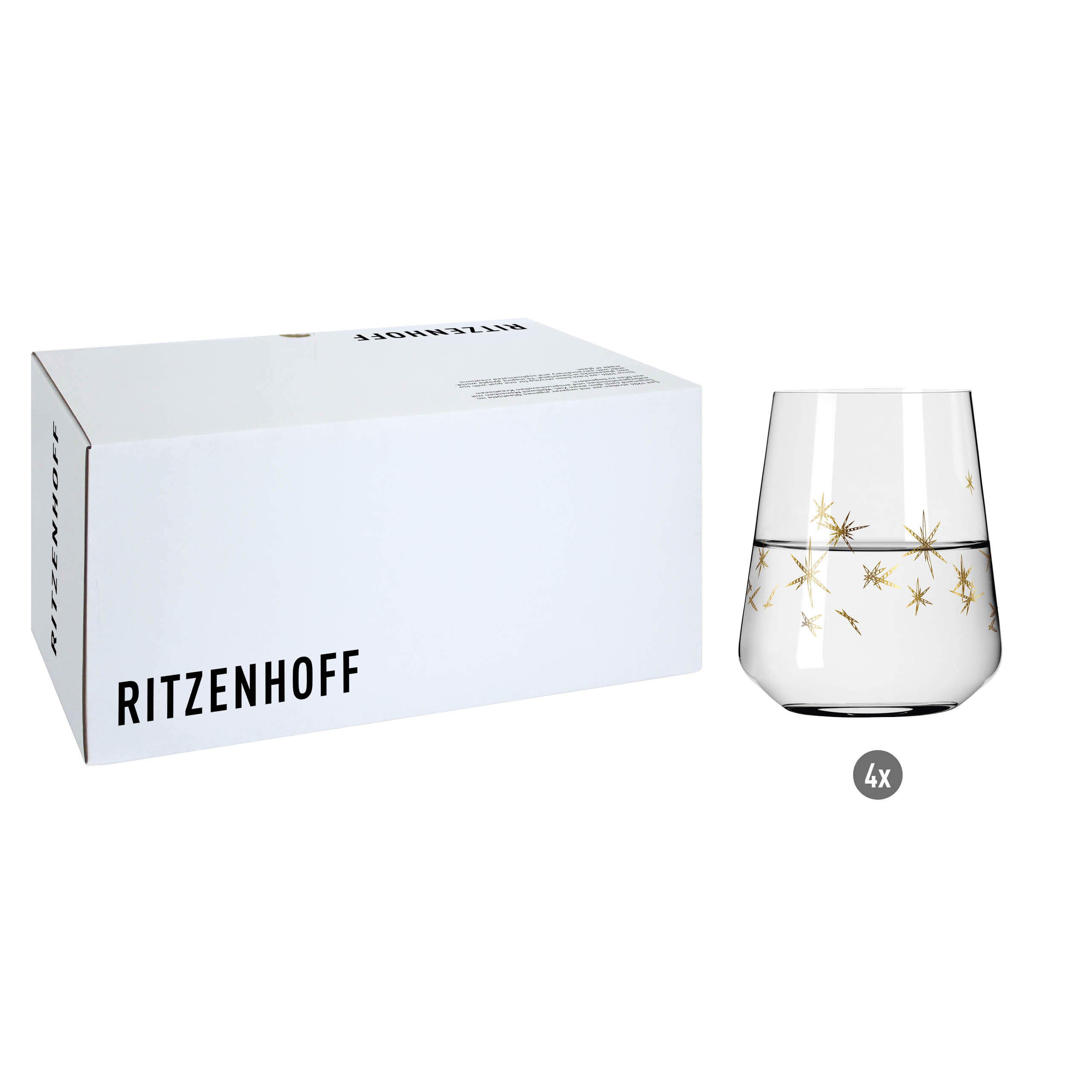 CELEBRATION DELUXE SET DE 6 VERRES À EAU DE R. BOHNENBERG