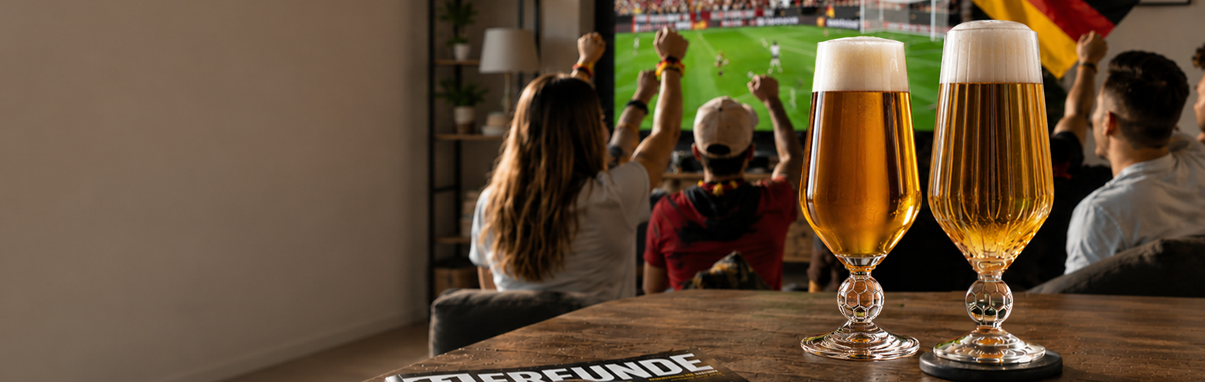 Kollektionsbanner Fußball-WM