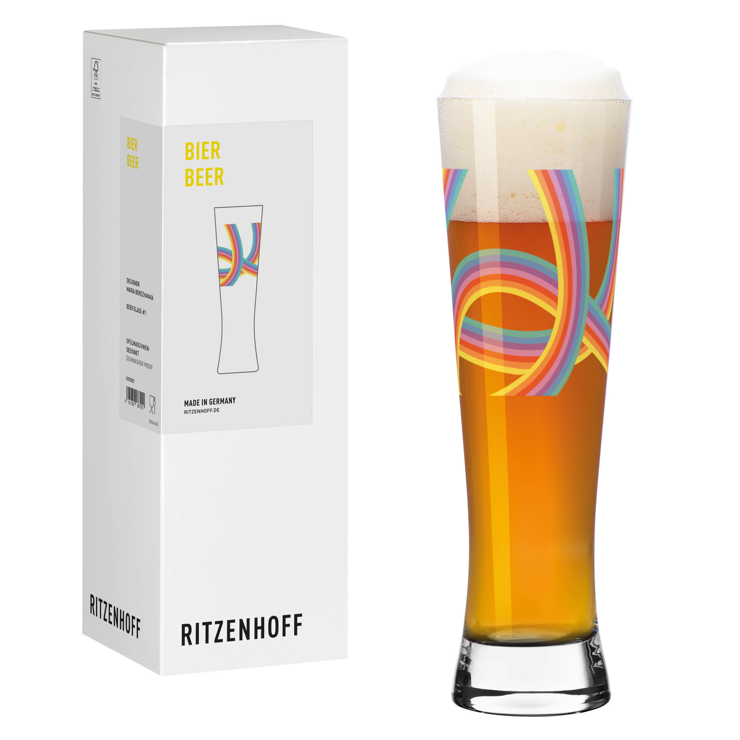 PRIDE BIERGLAS #2 VON MARIIA BEREZHNAIA