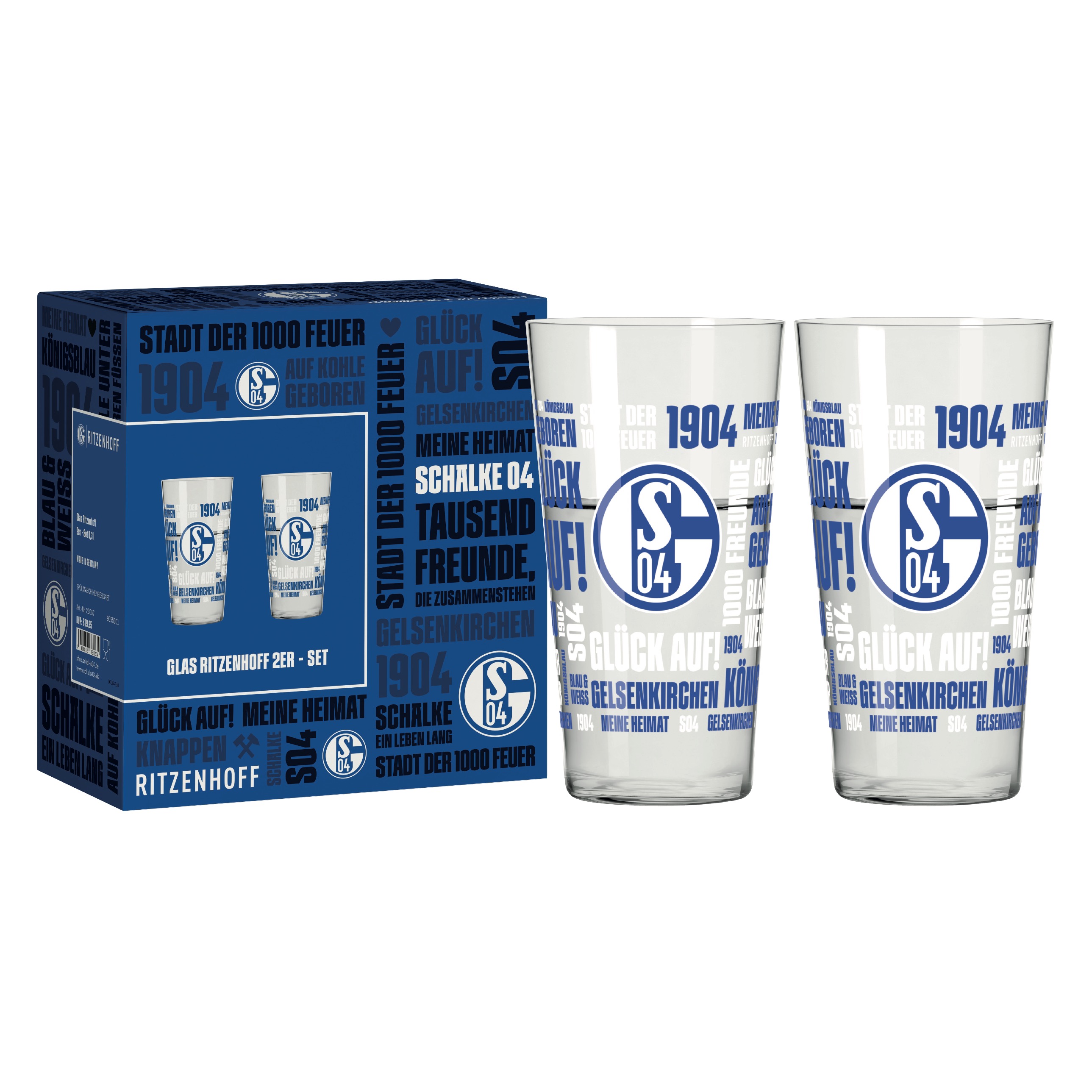 SCHALKE ALLROUNDGLAS-SET #1 VON THERESA KUHLMANN