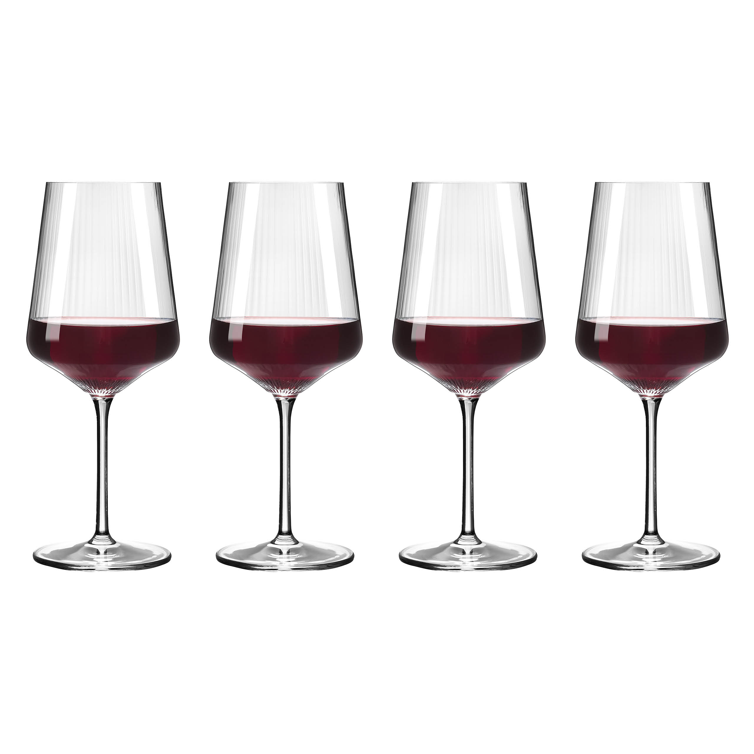SONNENSCHLIFF SET DE 4 VERRES À VIN ROUGE PAR L’ÉQUIPE DE DESIGN RITZENHOFF