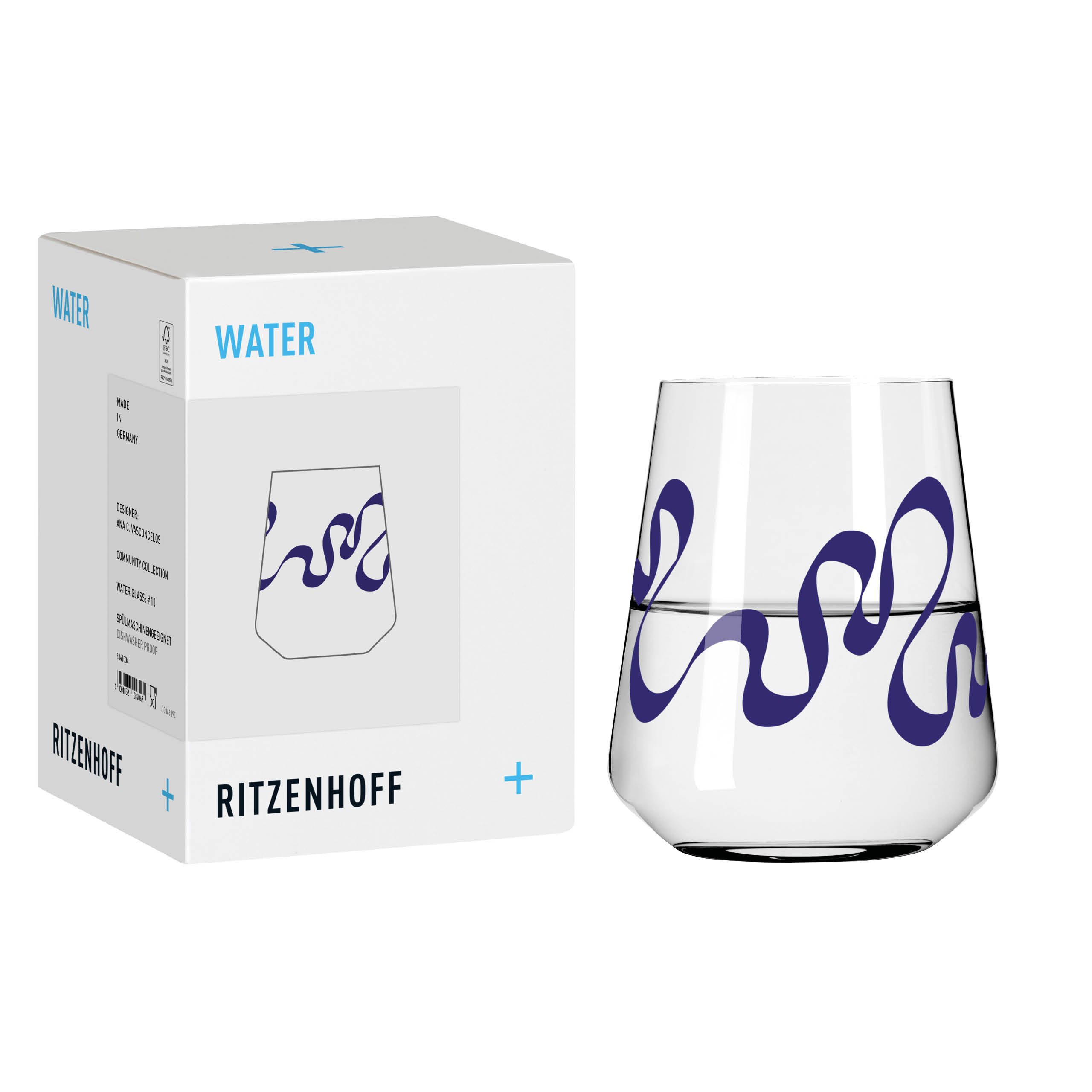 VIBES WASSERGLAS #10 VON RITZENHOFF DESIGN TEAM