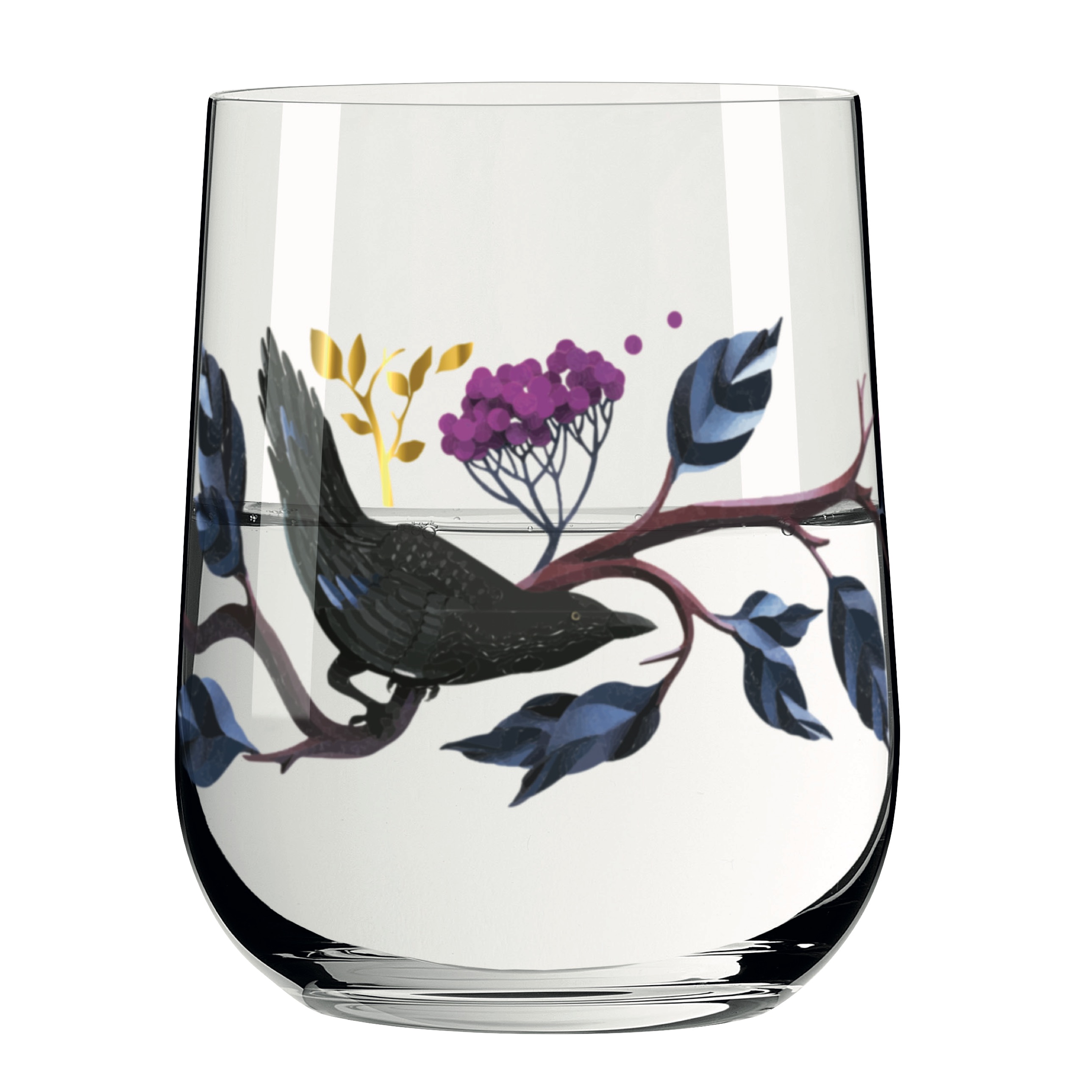 BOTANIC GLAMOUR WASSERGLAS #2 VON JOYANNE HORSCROFT