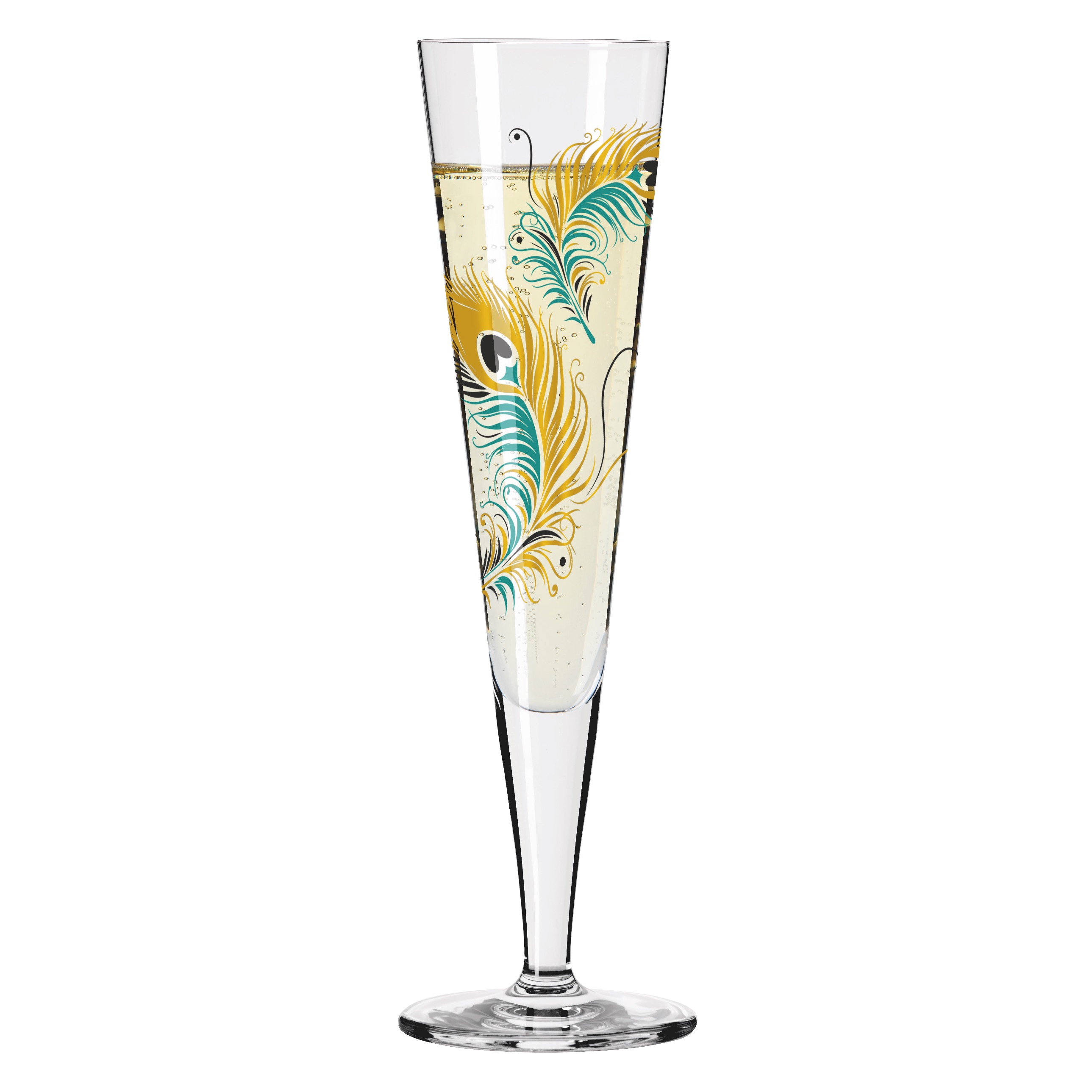 GOLDNACHT CHAMPAGNERGLAS #50 VON CONCETTA LORENZO