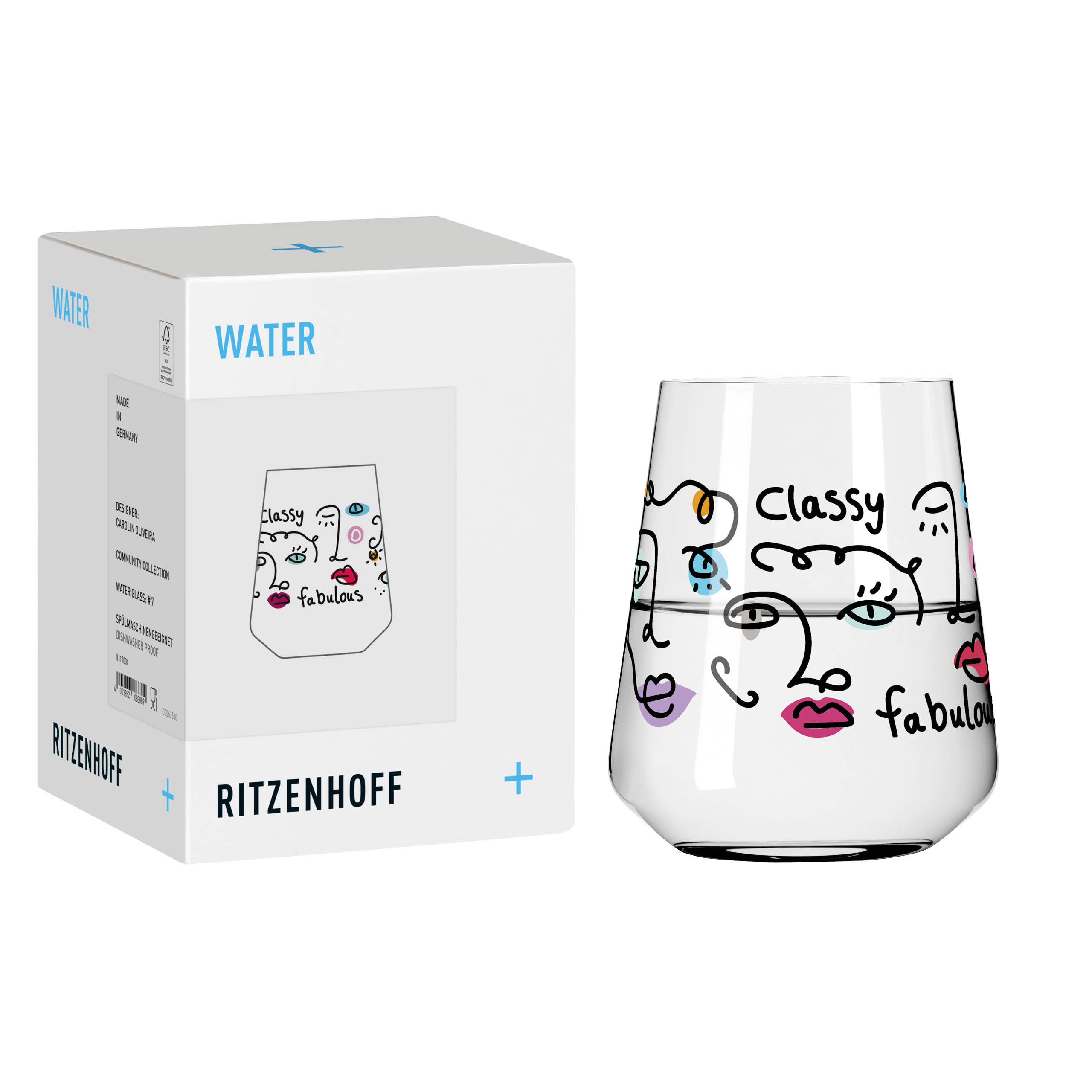 FASHION WASSERGLAS #7 VON CAROLIN OLIVEIRA