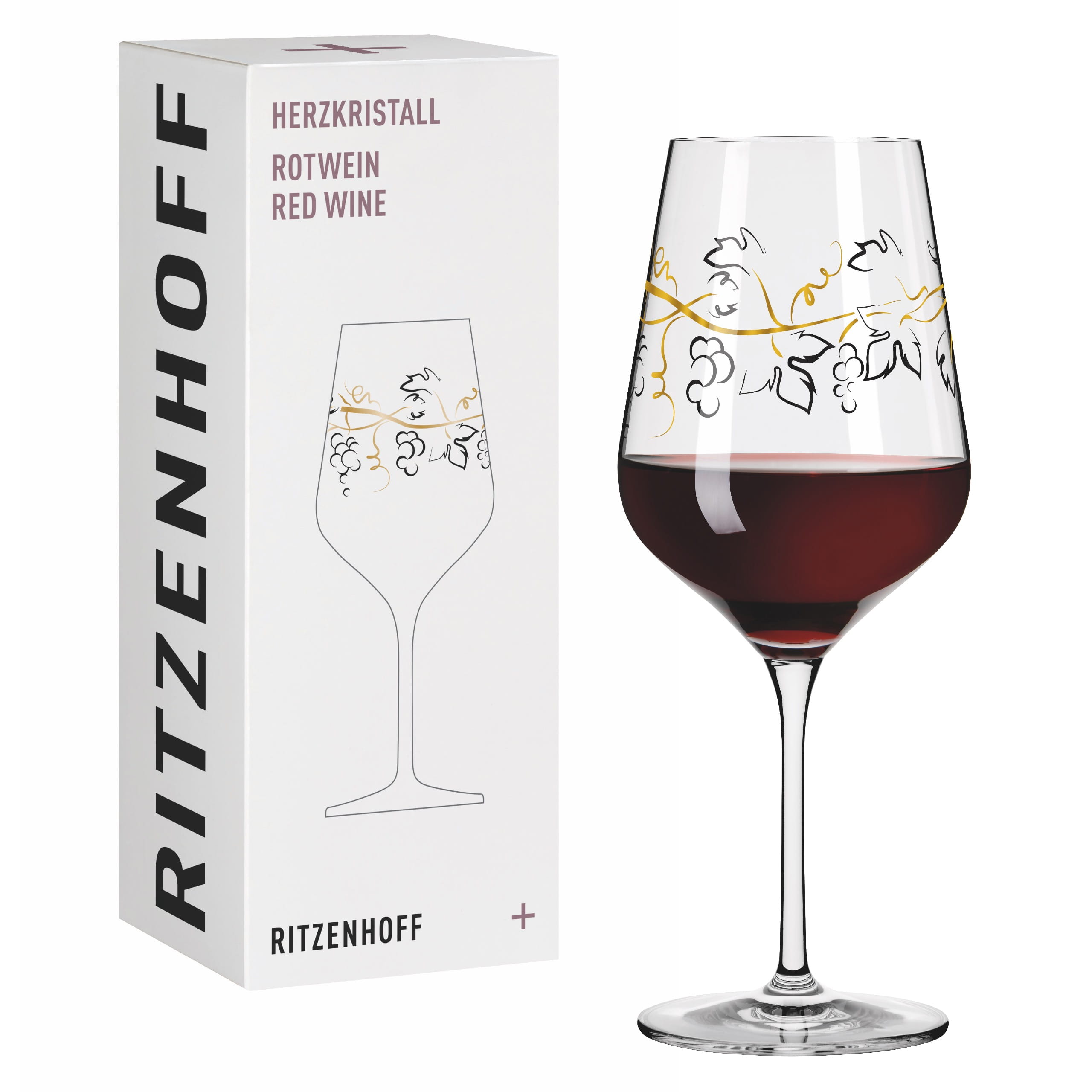 Ritzenhoff Sonnenschliff Rotweinglas-Set Ritzenhoff Design Team 8000002