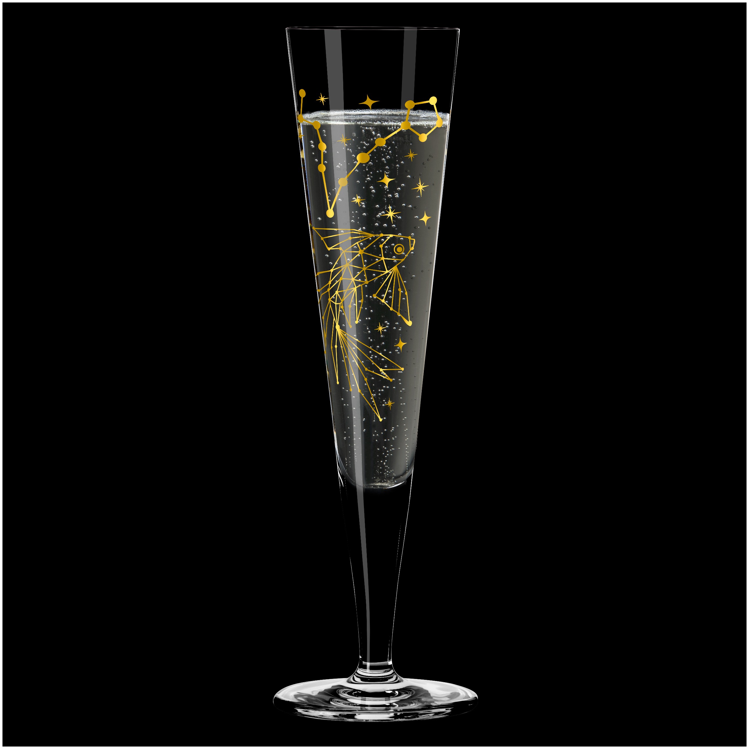 ASTRO CHAMPAGNERGLAS #8 FISCH VON ZAHRIL MUBAZA