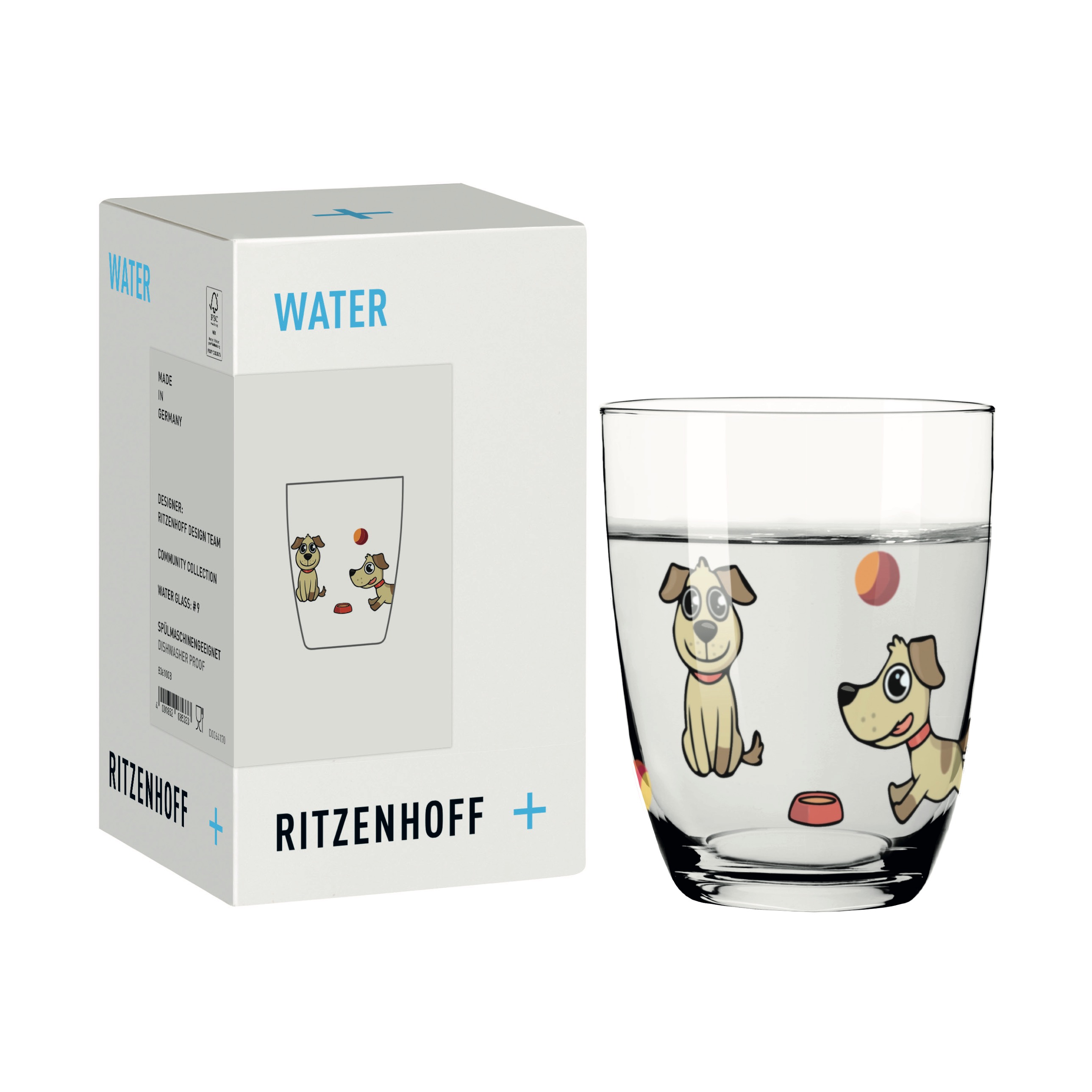 KIDS WASSERGLAS #9 VON RITZENHOFF DESIGN TEAM
