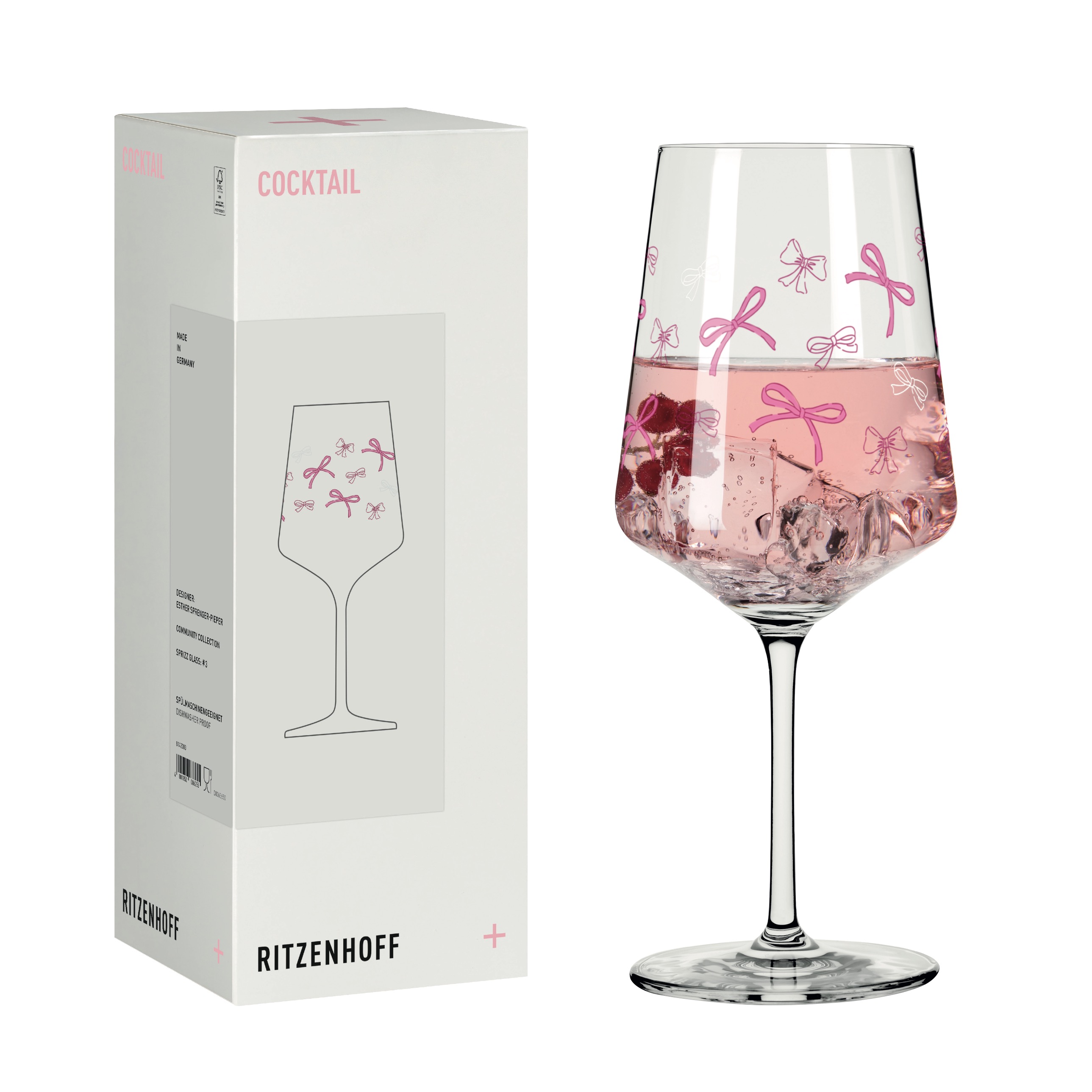 FEEL GOOD COCKTAILGLAS #3 VON ESTHER SPRENGER-PIEPER