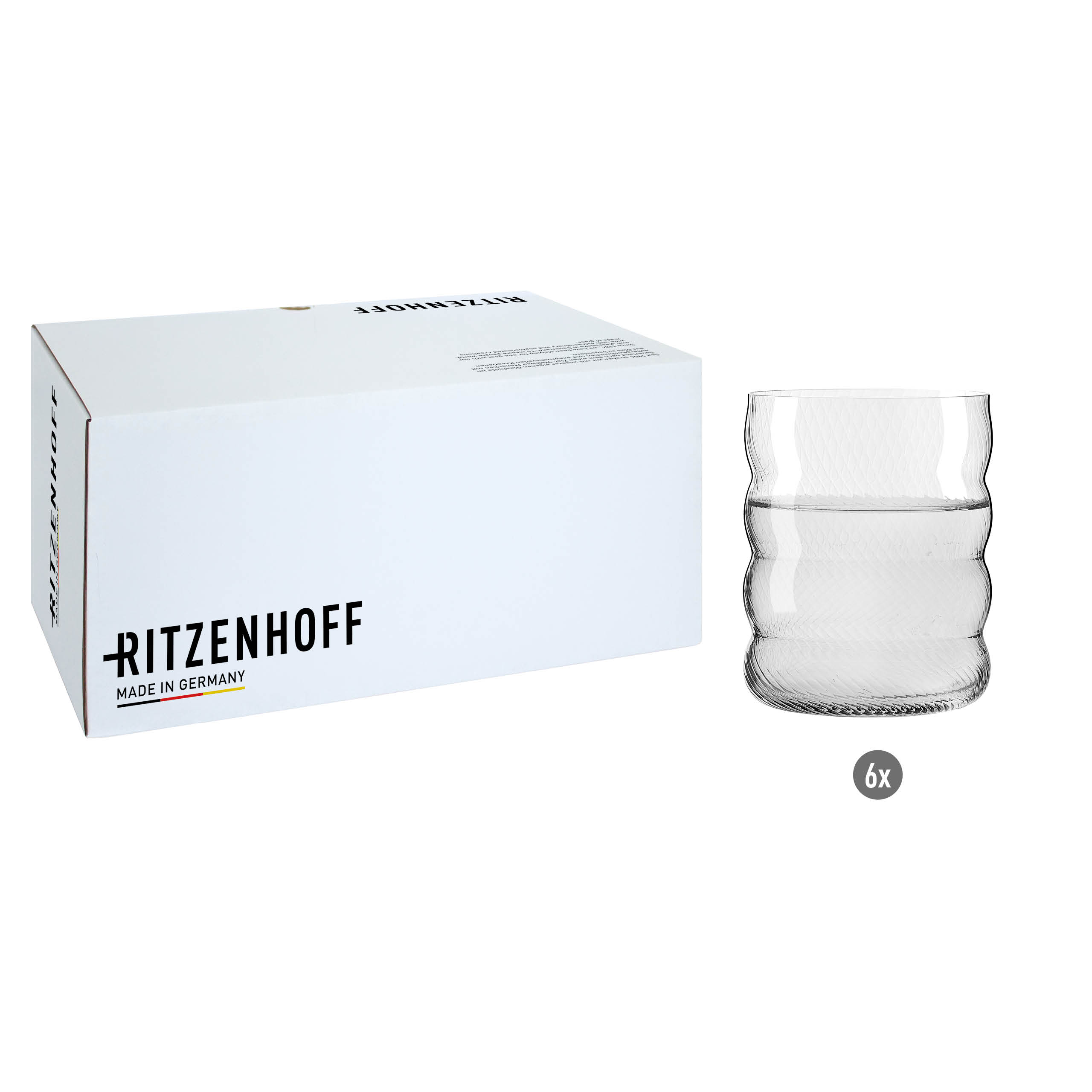 JOY 6ER-SET WASSERGLAS #3 VON RITZENHOFF DESIGN TEAM