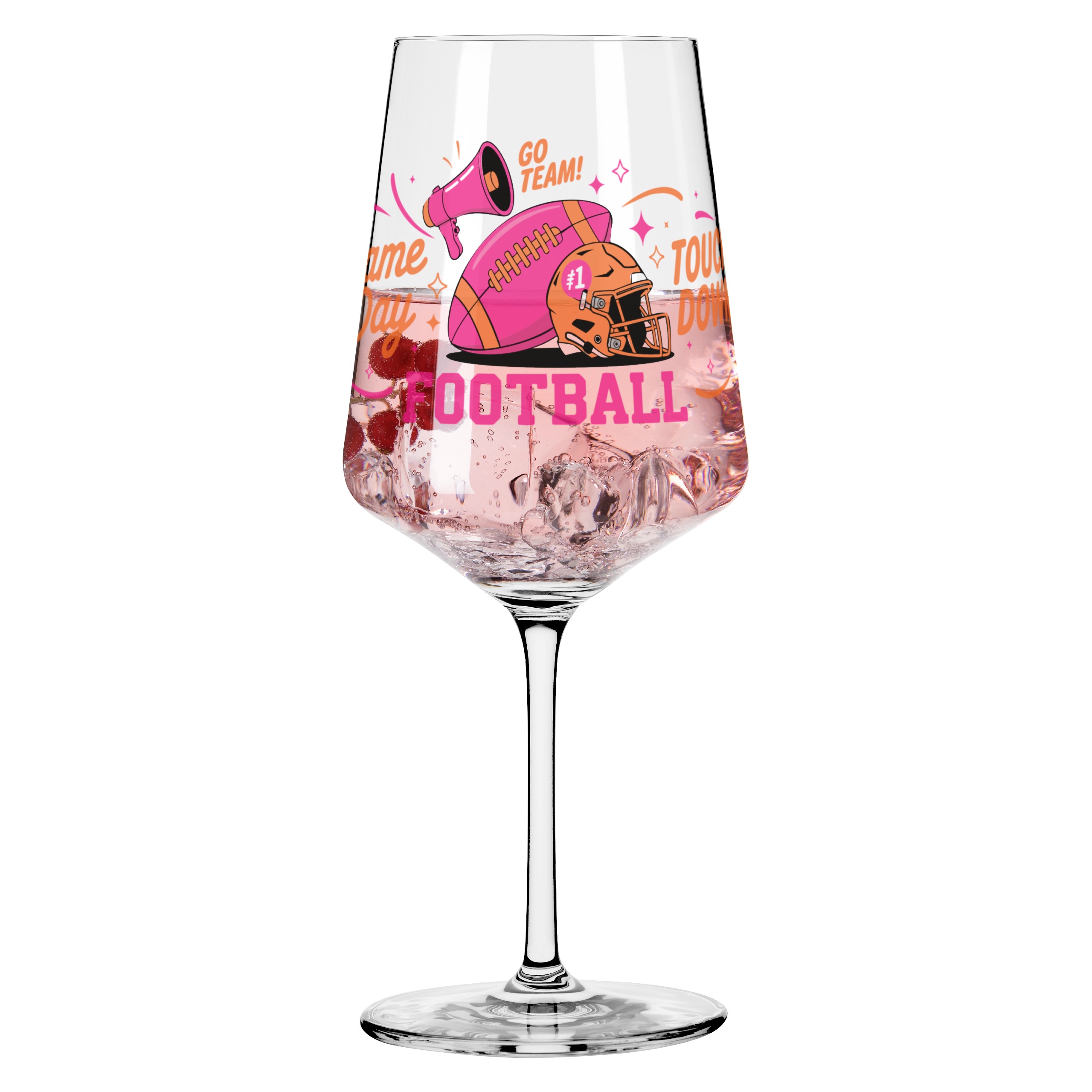 FOOTBALL COCKTAIL GLASS #1 BY NAJNIND