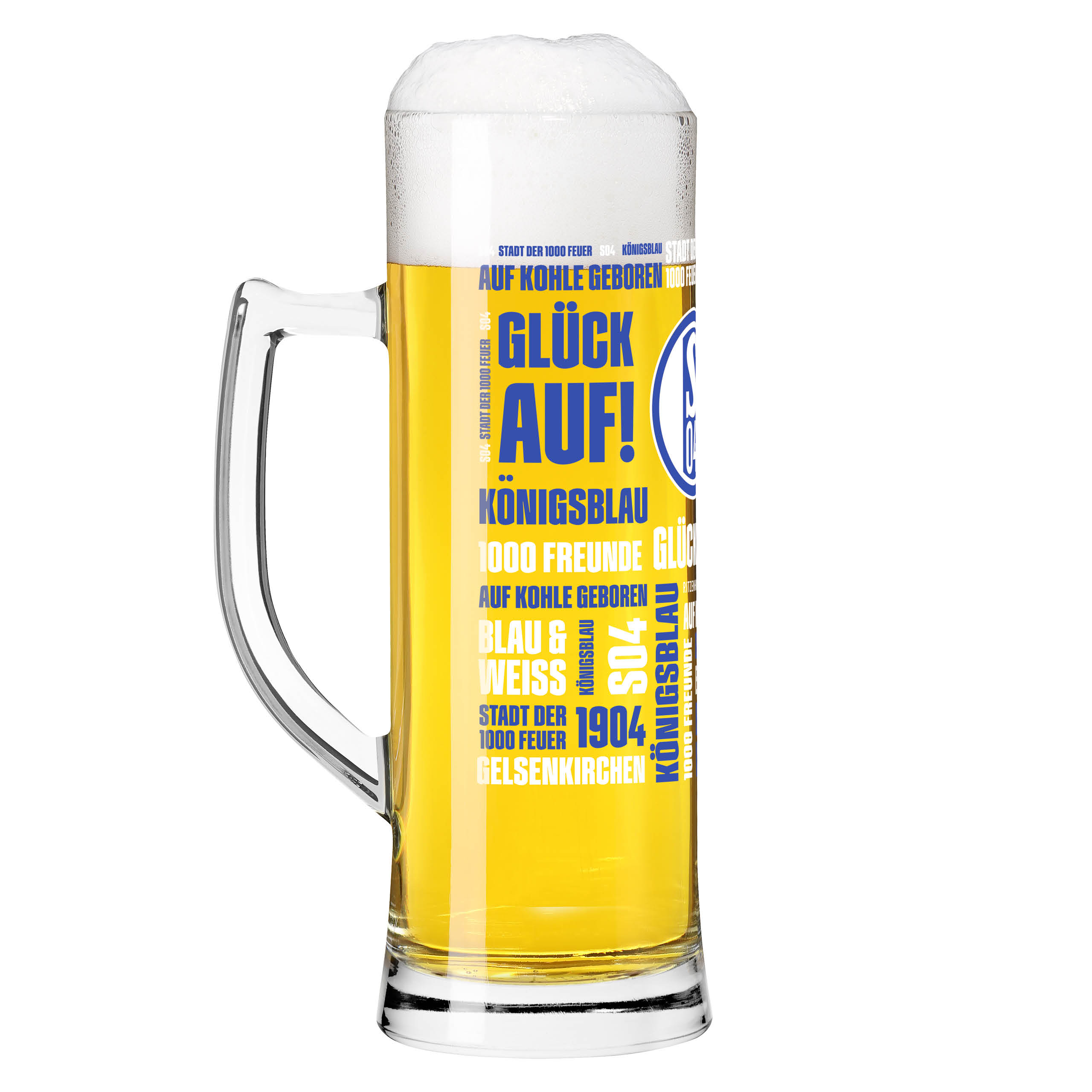 SCHALKE BIERGLAS #1 VON THERESA KUHLMANN