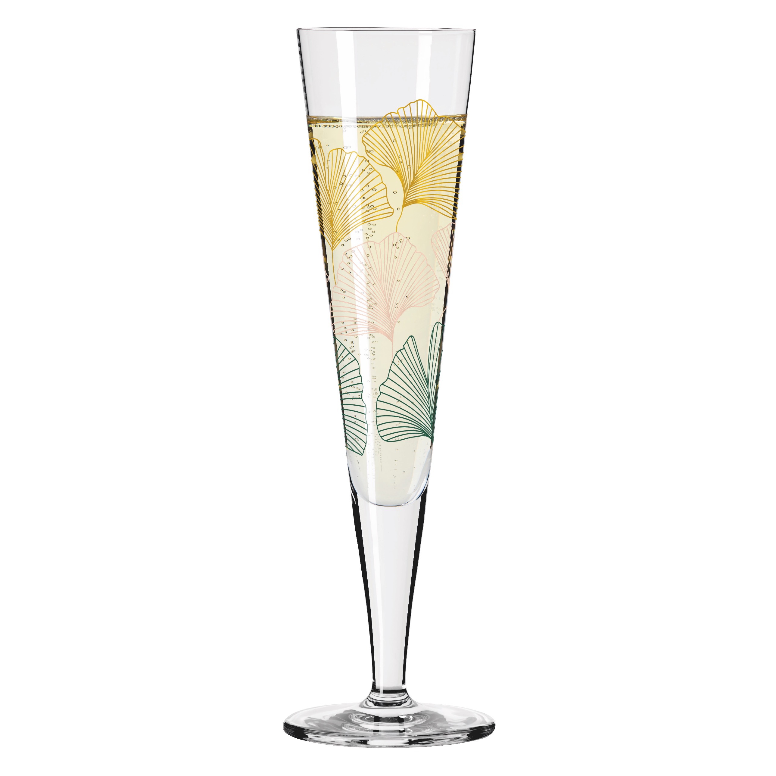 GOLDNACHT CHAMPAGNERGLAS #51 VON LIANA CAVALLARO