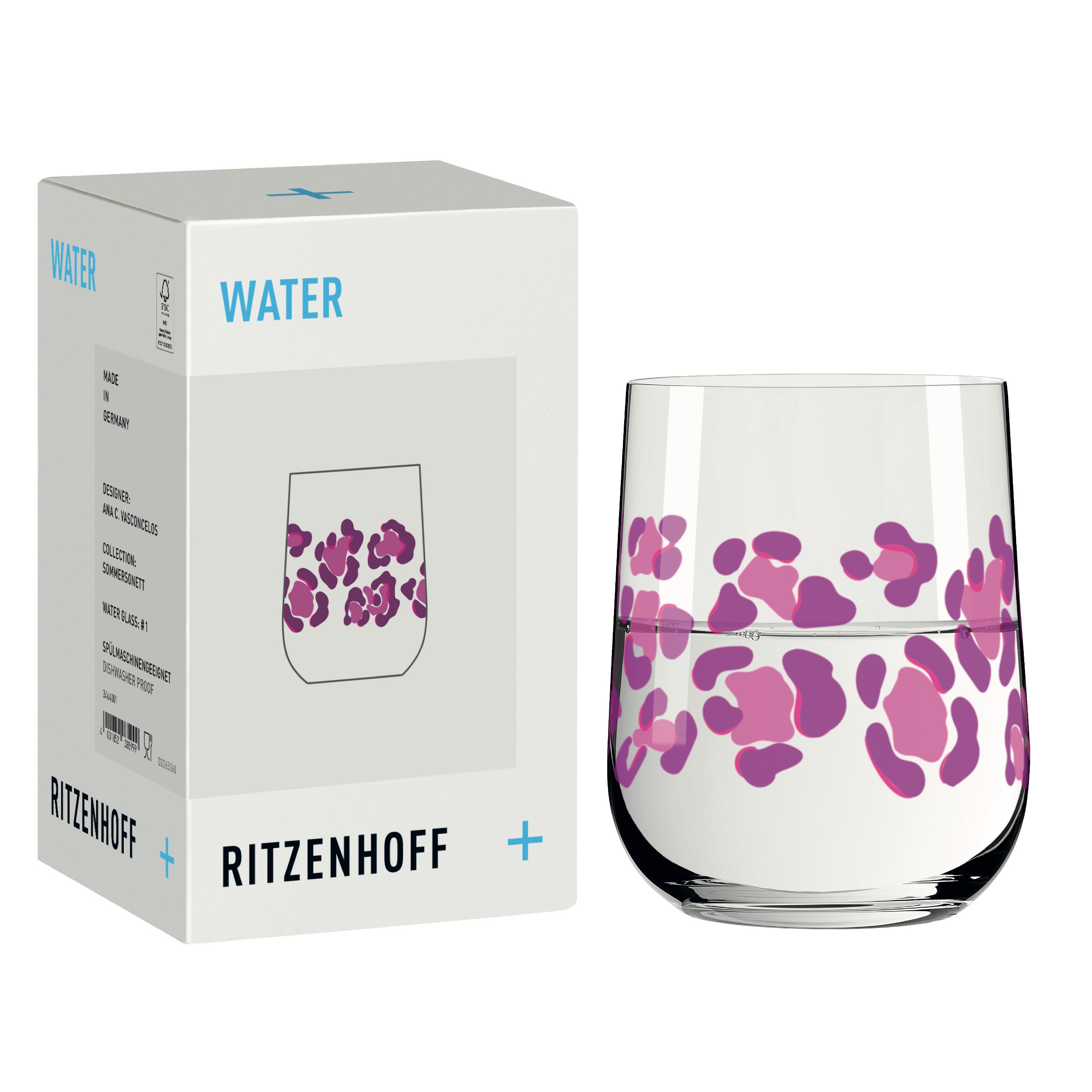SOMMERSONETT WASSERGLAS #1 VON ANA VASCONCELOS