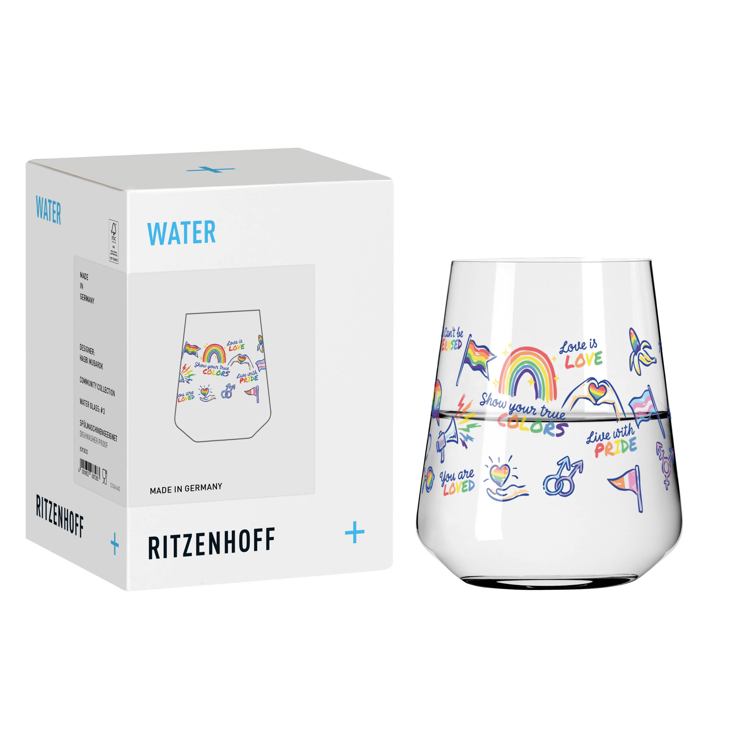 PRIDE WASSERGLAS #3 VON HASBI MUBAROK