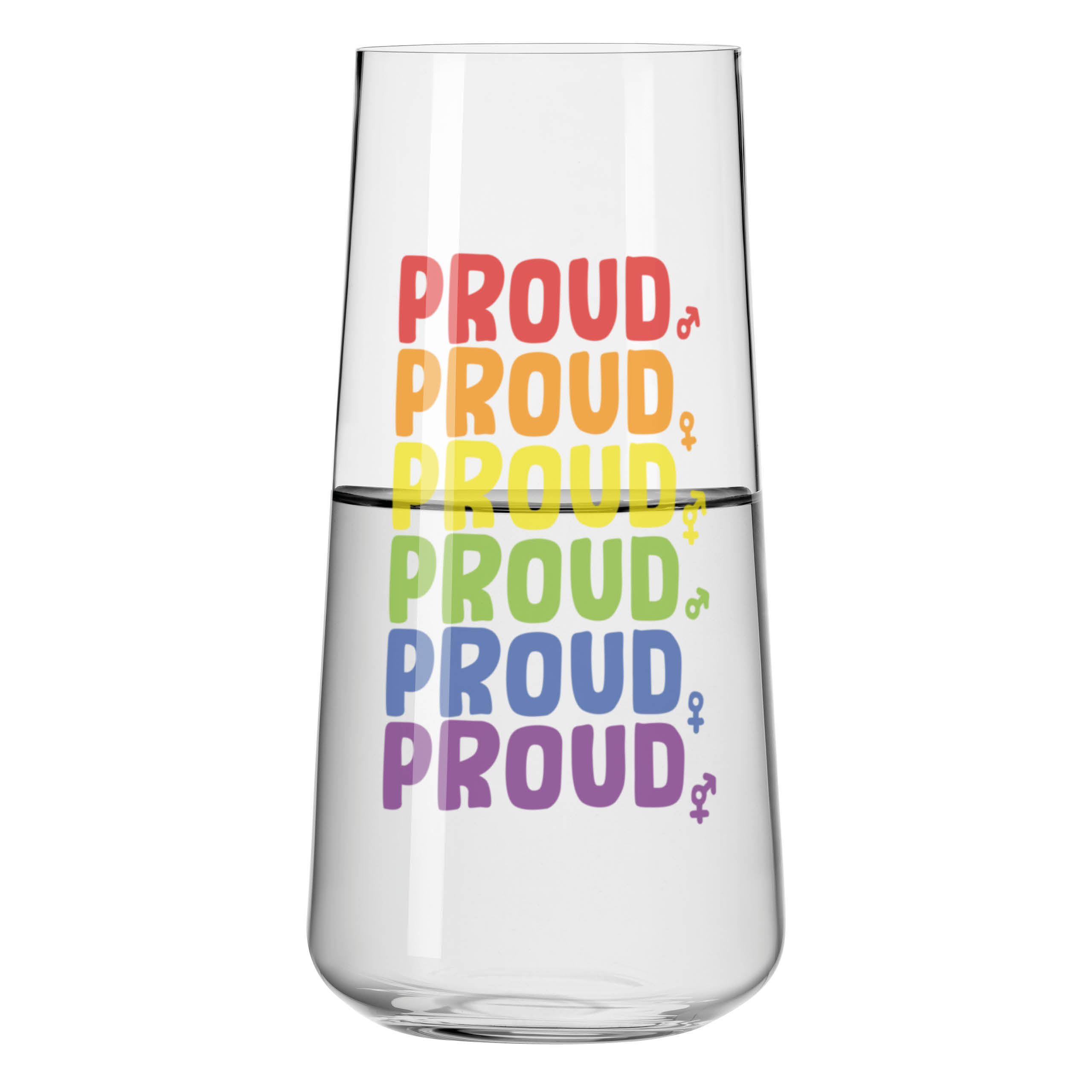 PRIDE WASSERGLAS #1 VON VALDO PANGALILA