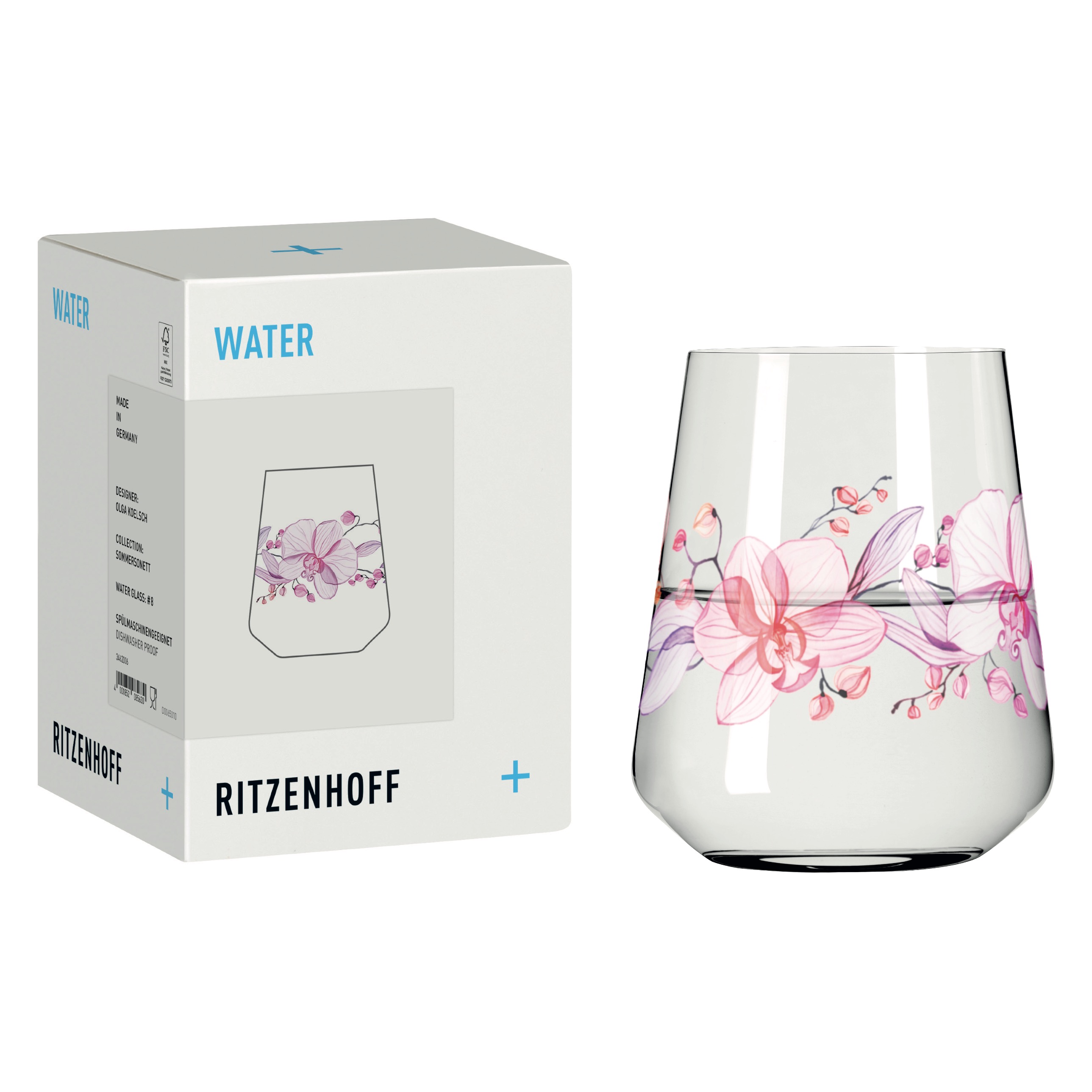 SOMMERSONETT WASSERGLAS #8 VON OLGA KOELSCH