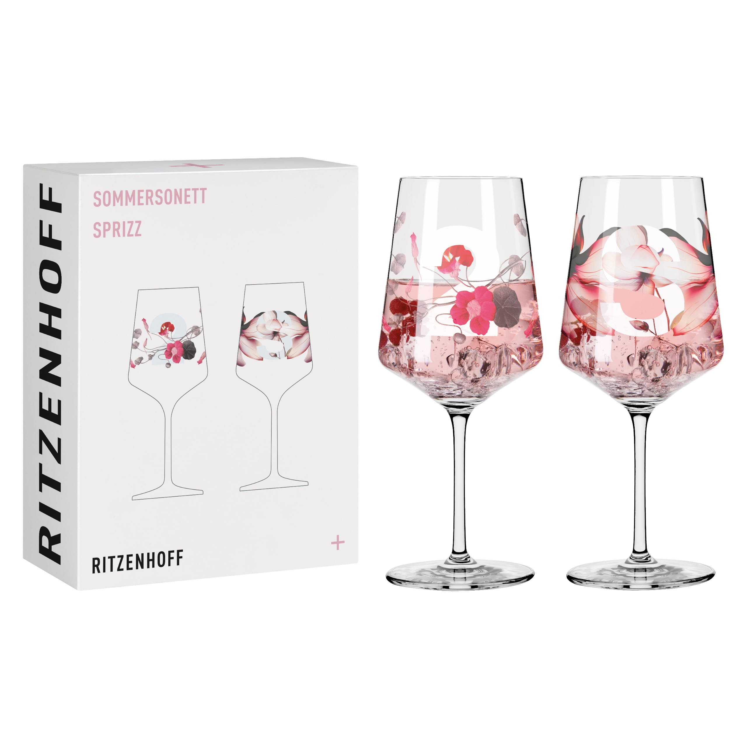 SOMMERSONETT APERITIF GLASS SET #3, #4 BY XAVIER ESCLUSA TRIAS