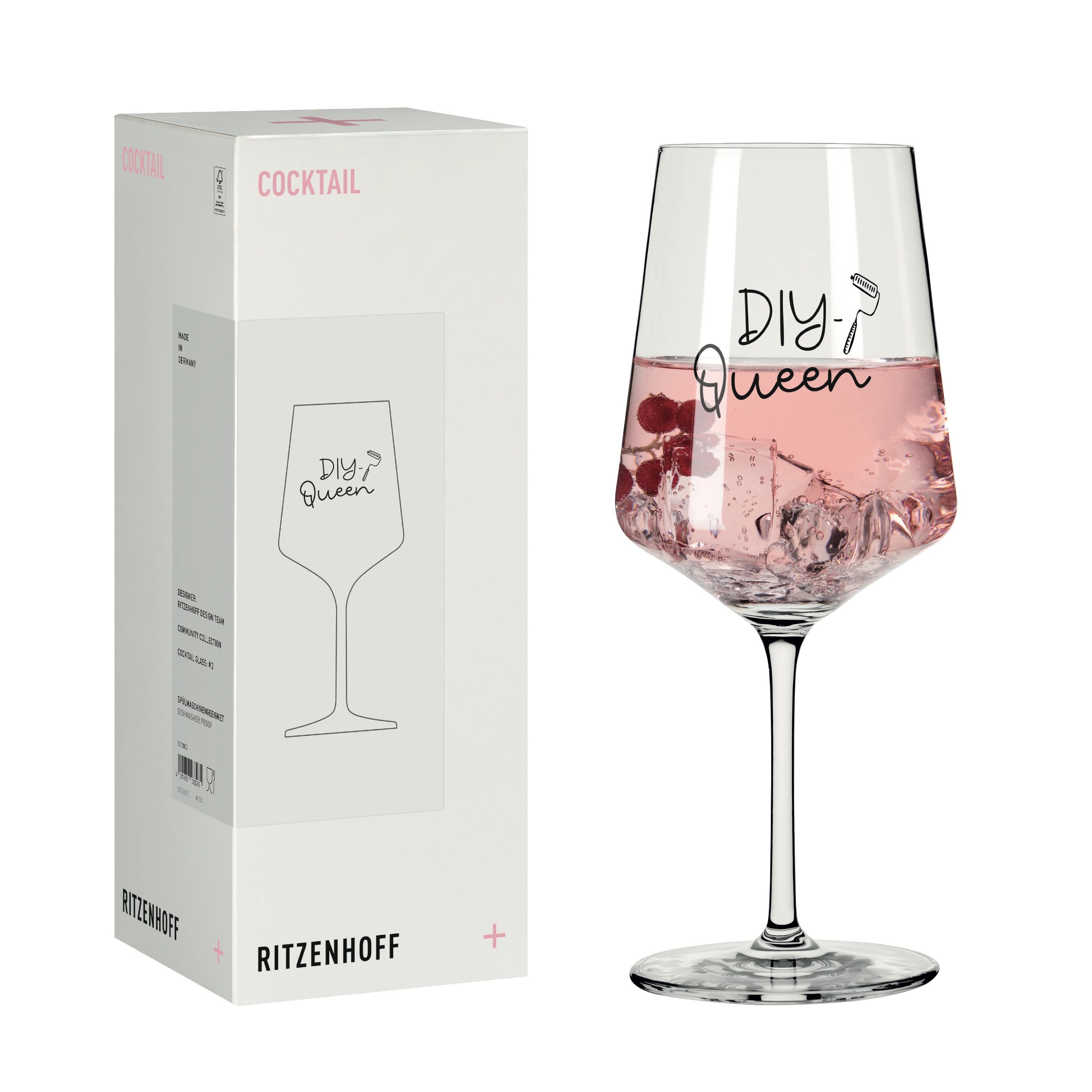 BRICOLEUR VERRE À COCKTAIL #2 PAR RITZENHOFF DESIGN TEAM