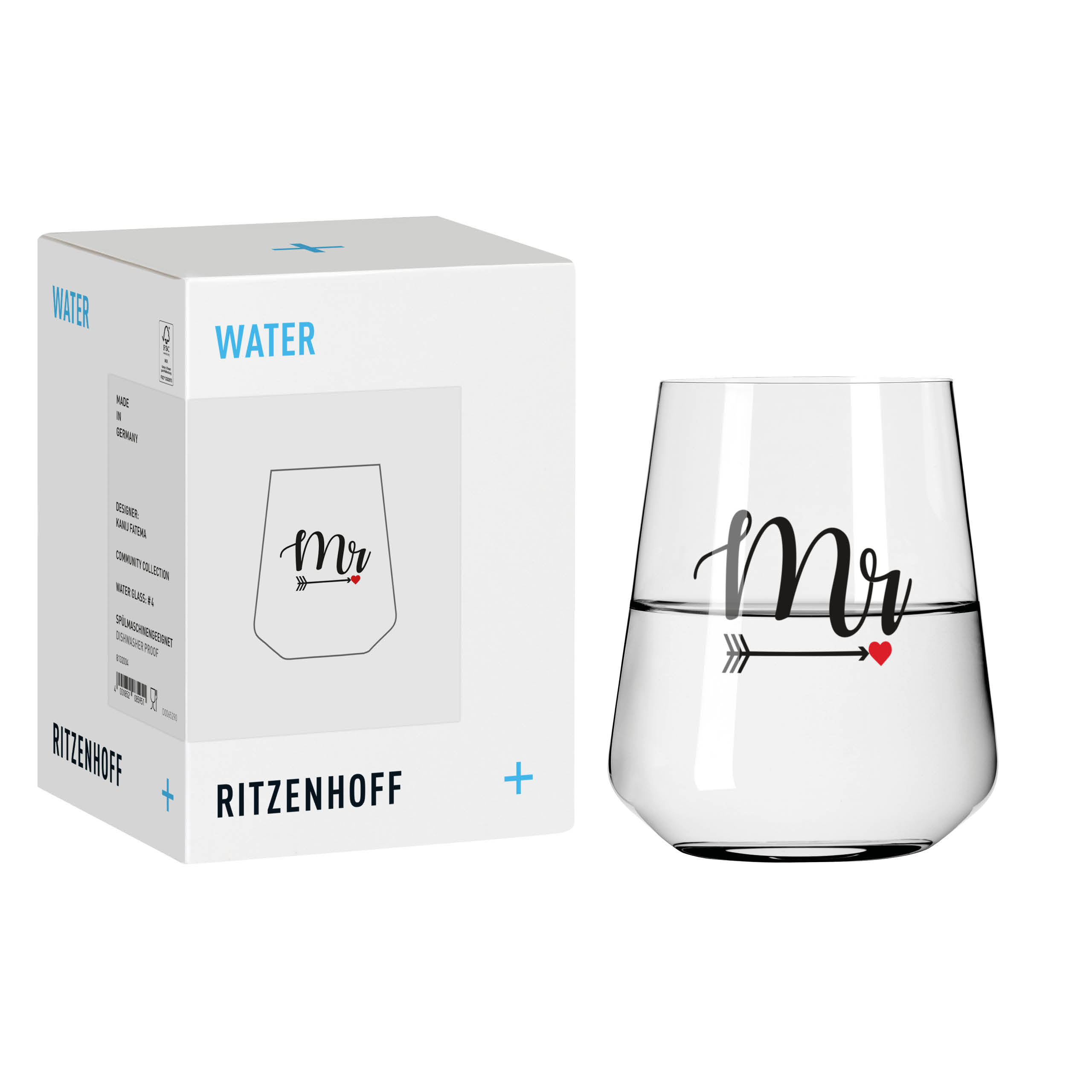 AMOUR VERRE À EAU #4 DE KANIJ FATEMA