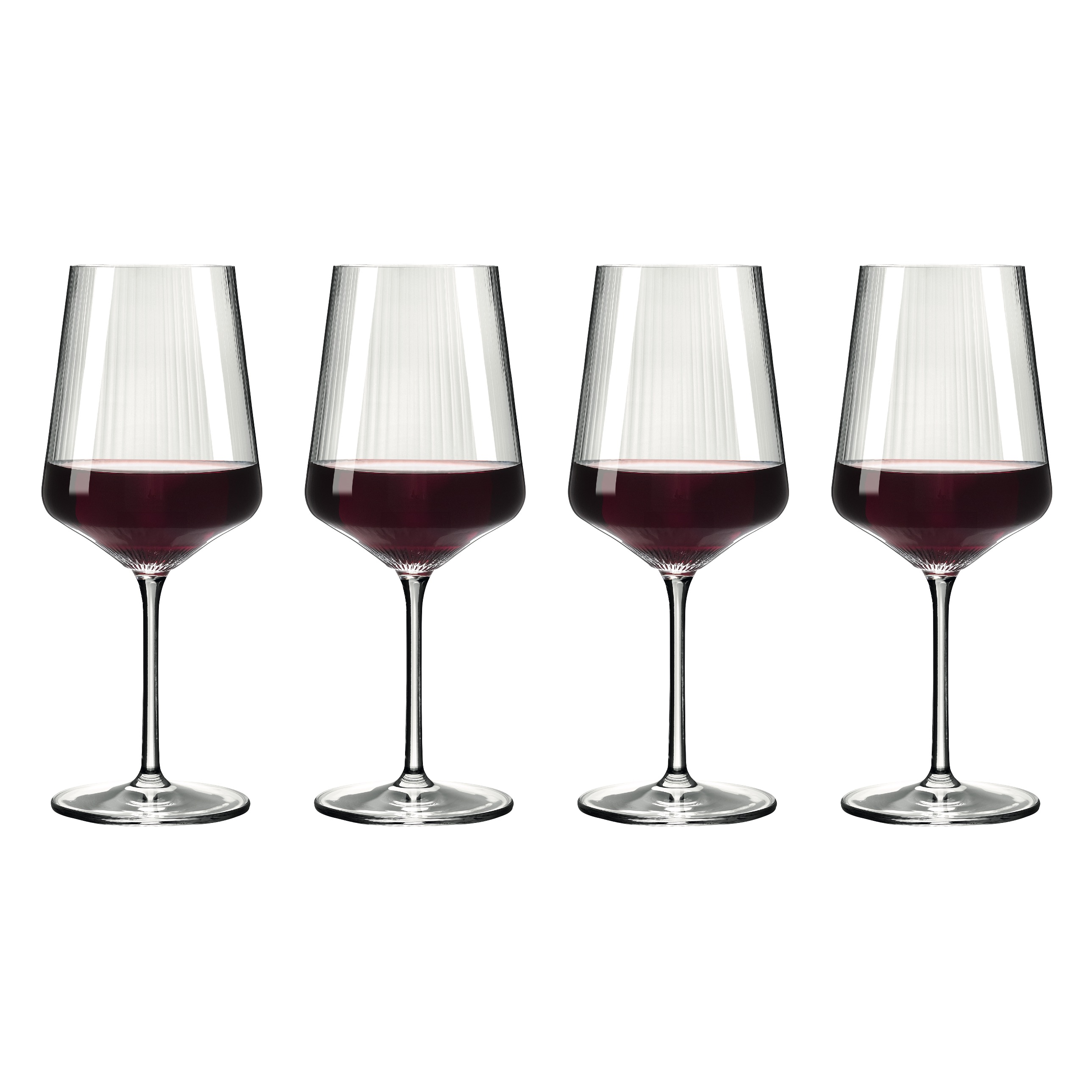 SONNENSCHLIFF 4ER ROTWEINGLAS-SET VON RITZENHOFF DESIGN TEAM