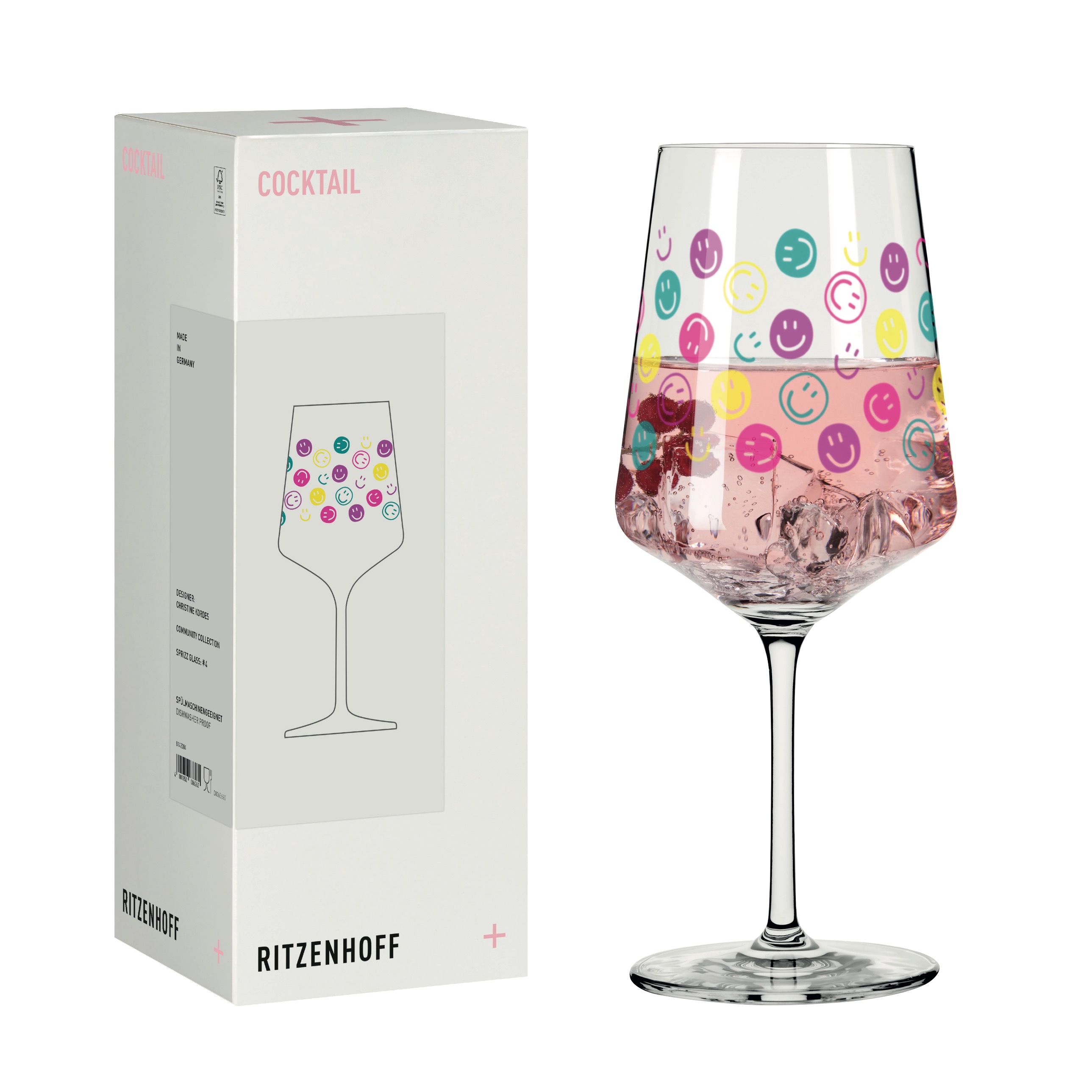 FEEL GOOD COCKTAILGLAS #4 VON CHRISTINE KORDES