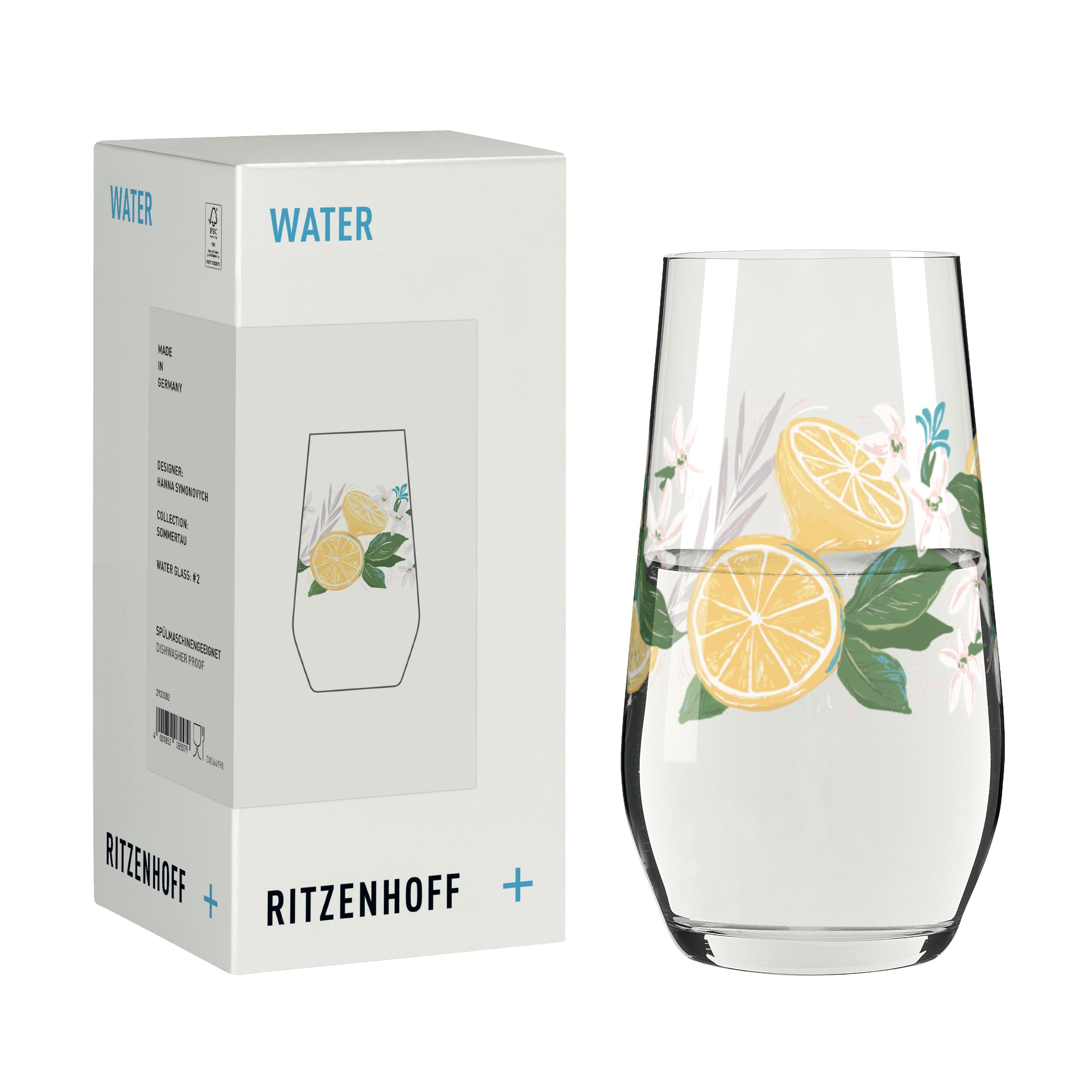 SOMMERTAU WASSERGLAS #2 VON HANNA SYMONOVYCH