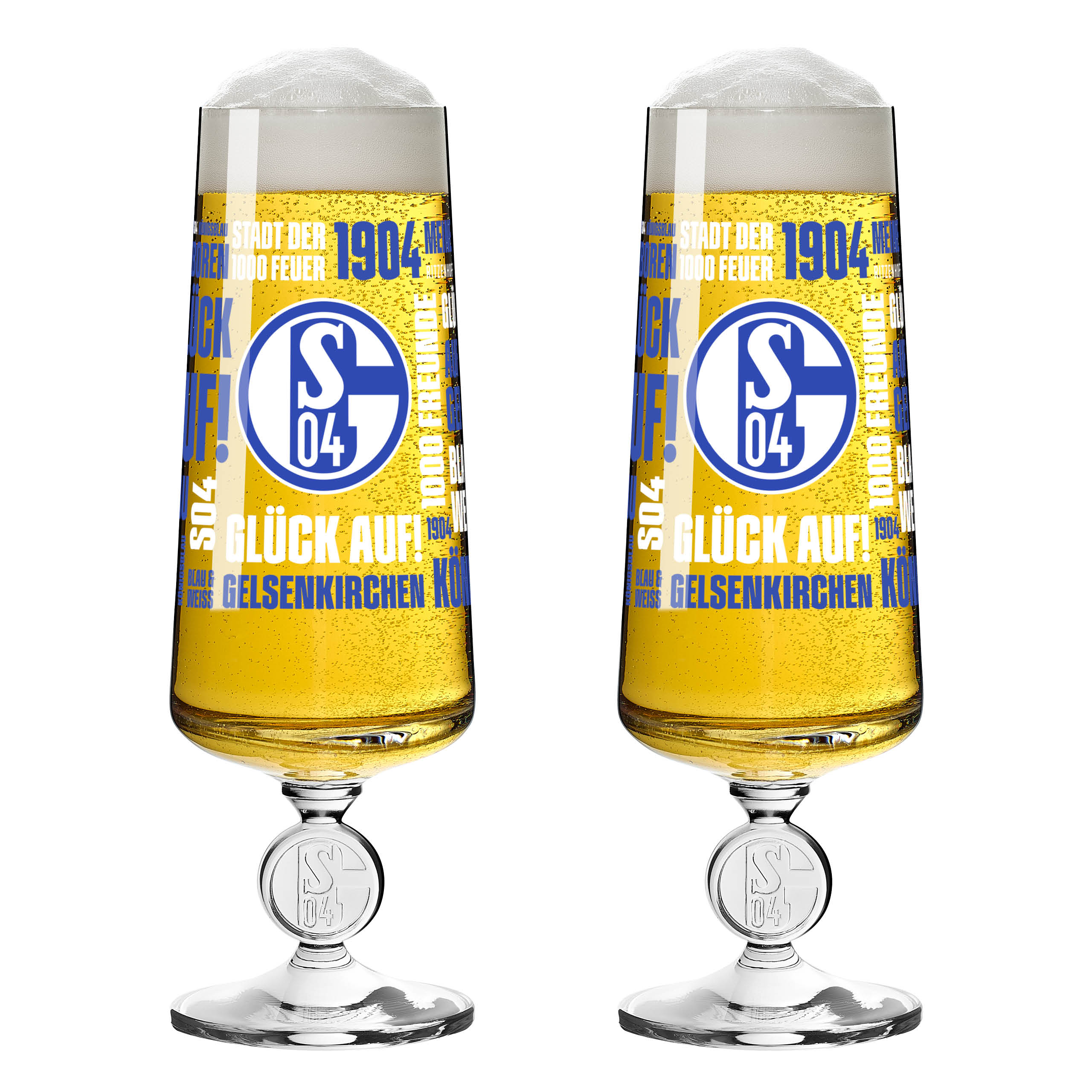 SCHALKE BIERGLAS-SET #2 VON THERESA KUHLMANN
