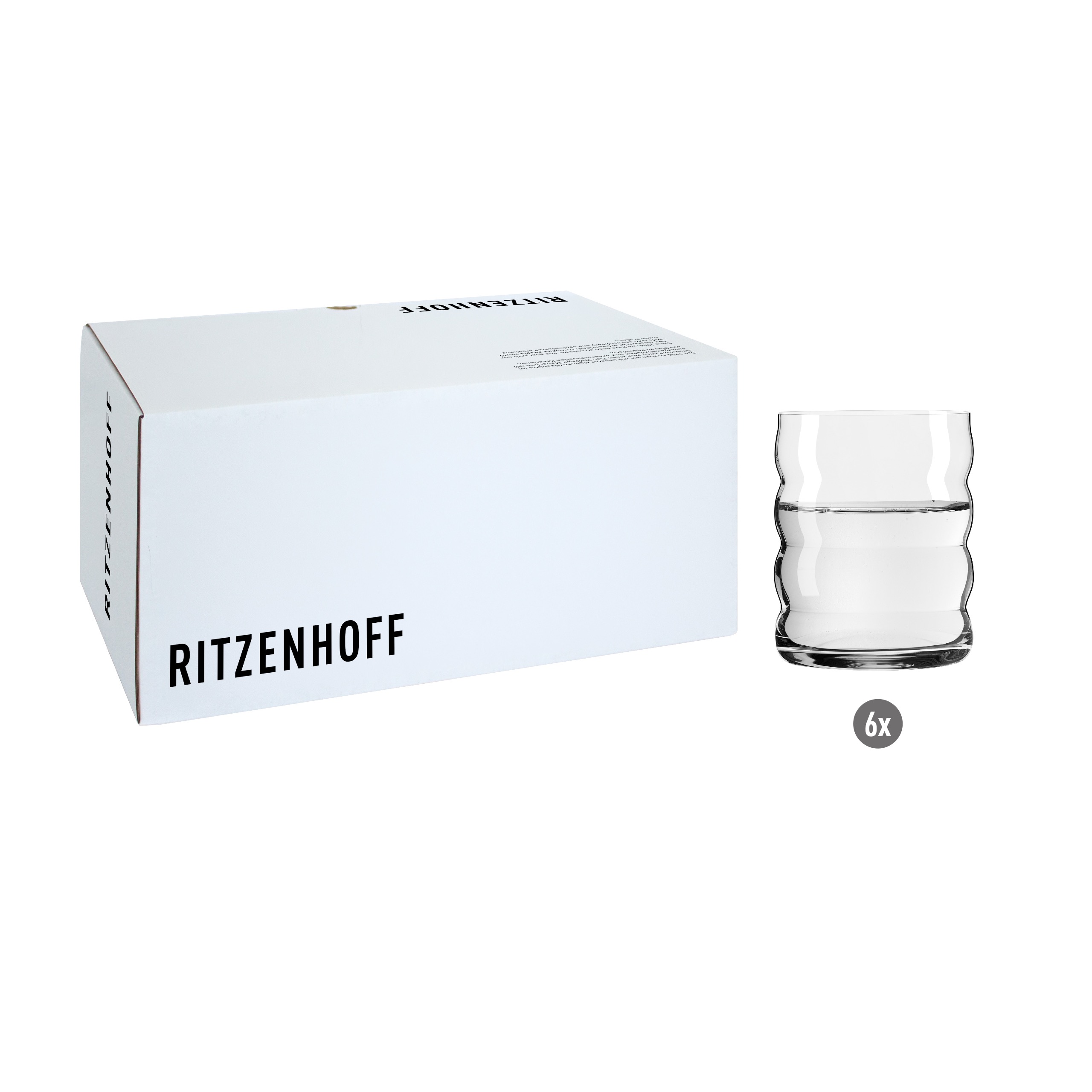 JOY 6ER-SET WASSERGLAS VON RITZENHOFF DESIGN TEAM