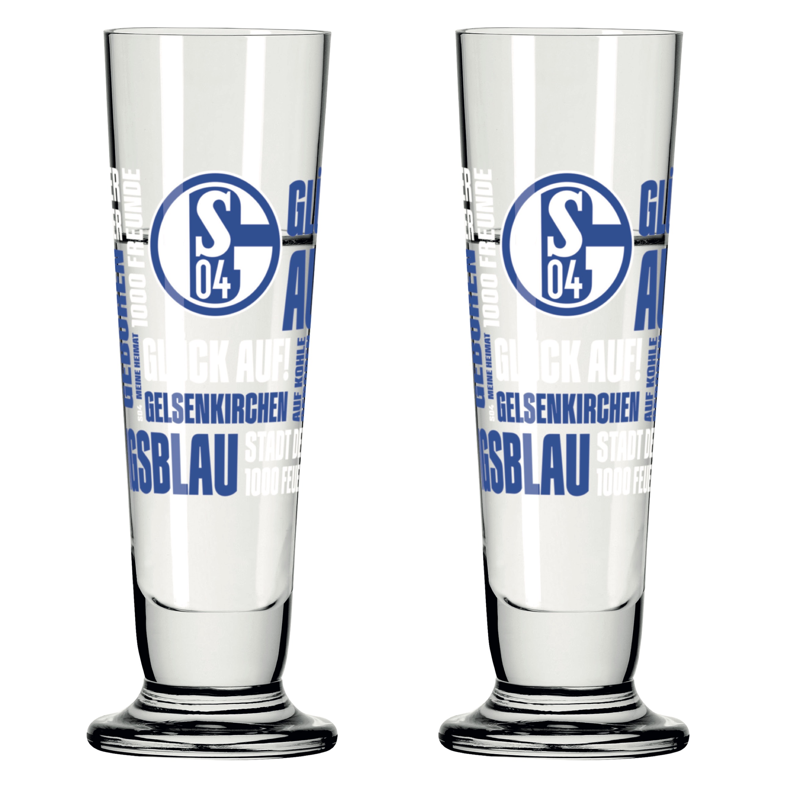 SCHALKE SCHNAPSGLAS-SET 1# VON THERESA KUHLMANN