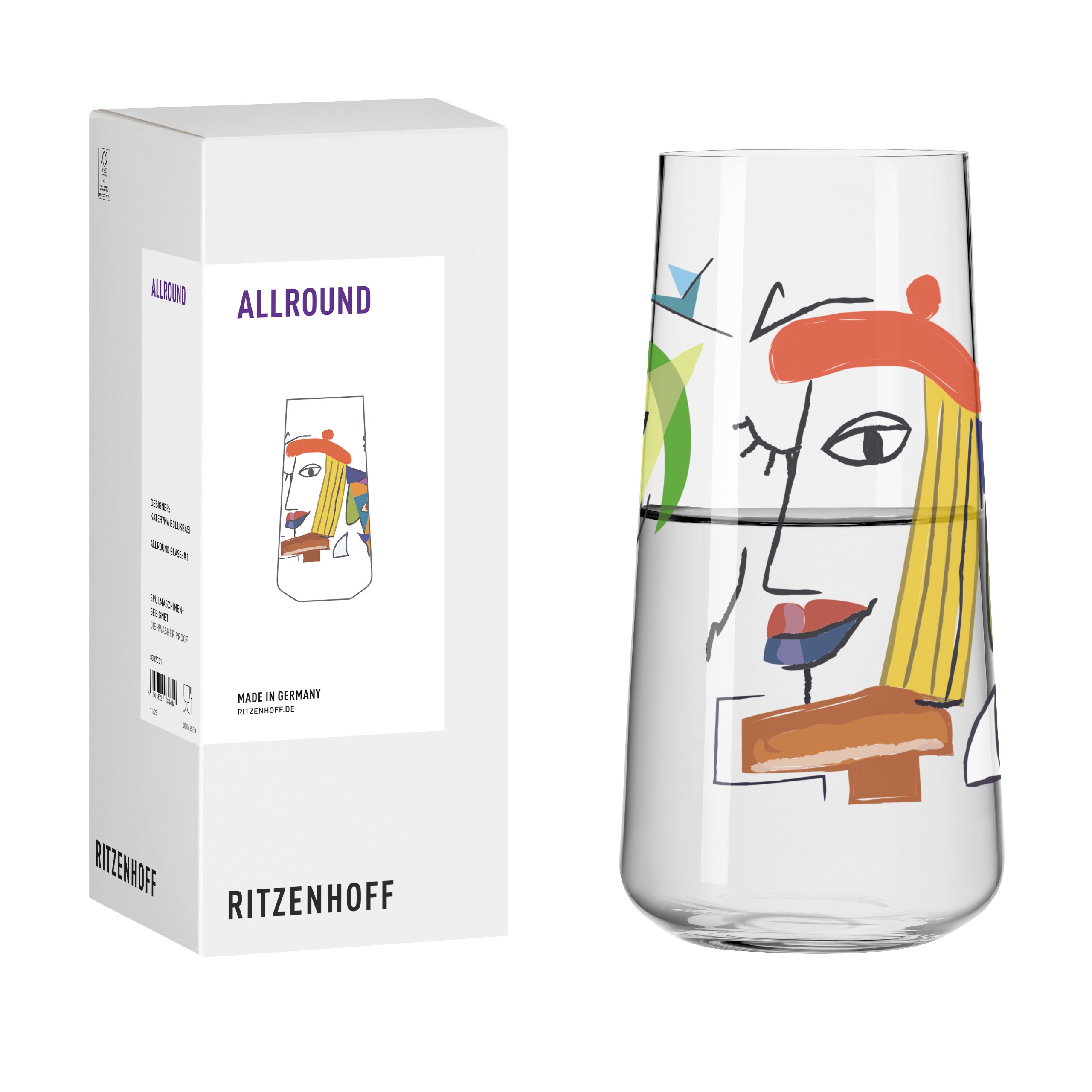 ART LOVERS UNIVERSALGLAS #1 VON KATERYNA BOLUKBASI